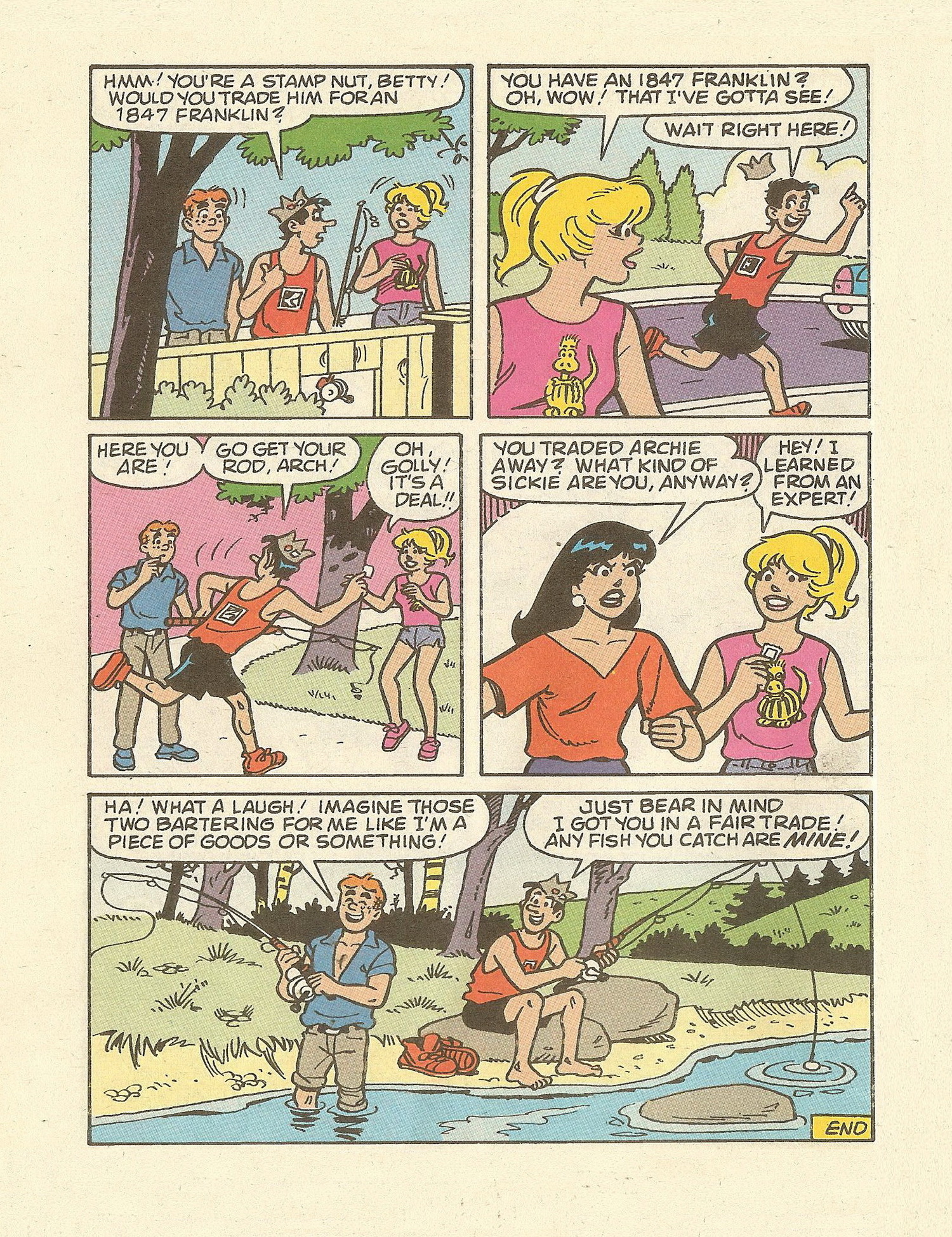 Read online Betty and Veronica Digest Magazine comic -  Issue #98 - 47