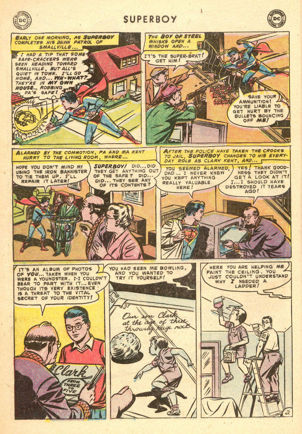 Read online Superboy (1949) comic -  Issue #26 - 3