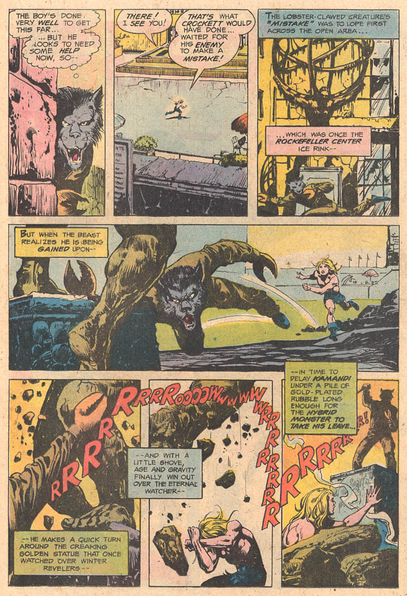 Read online Kamandi, The Last Boy On Earth comic -  Issue #49 - 13