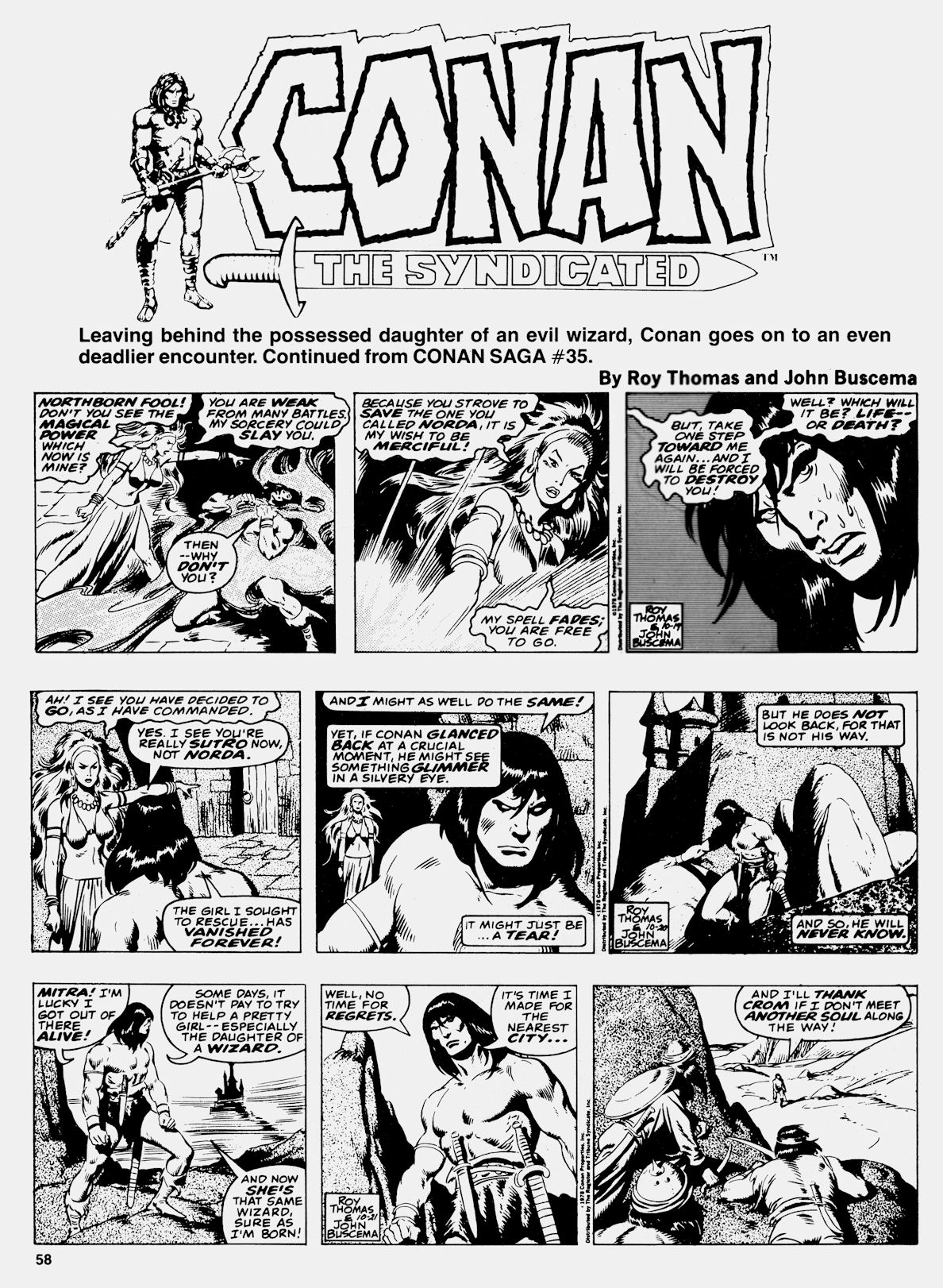 Read online Conan Saga comic -  Issue #37 - 59