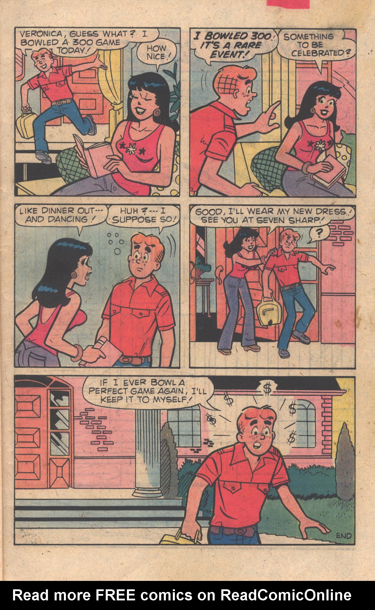 Read online Life With Archie (1958) comic -  Issue #208 - 7