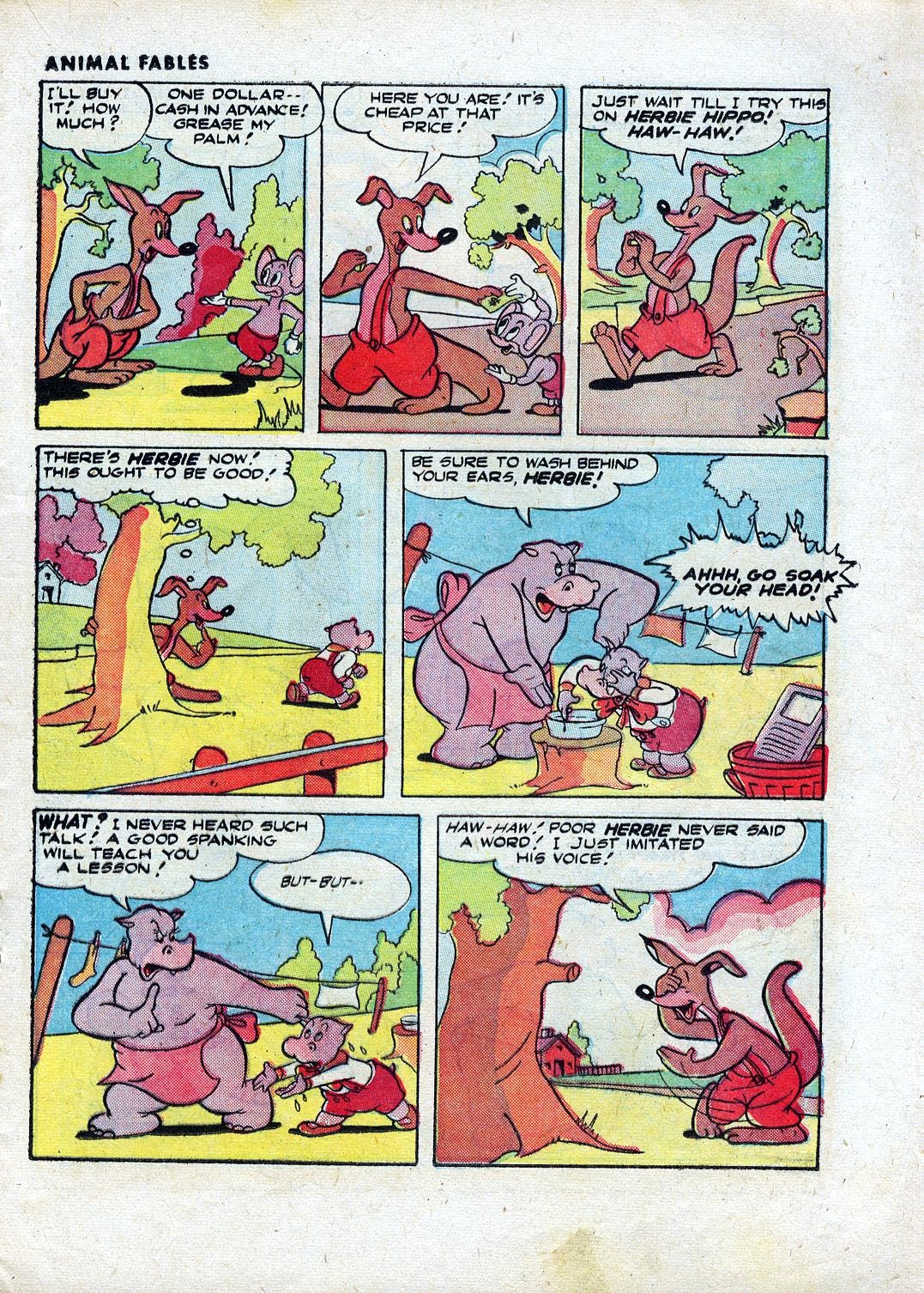 Read online Animal Fables comic -  Issue #4 - 18