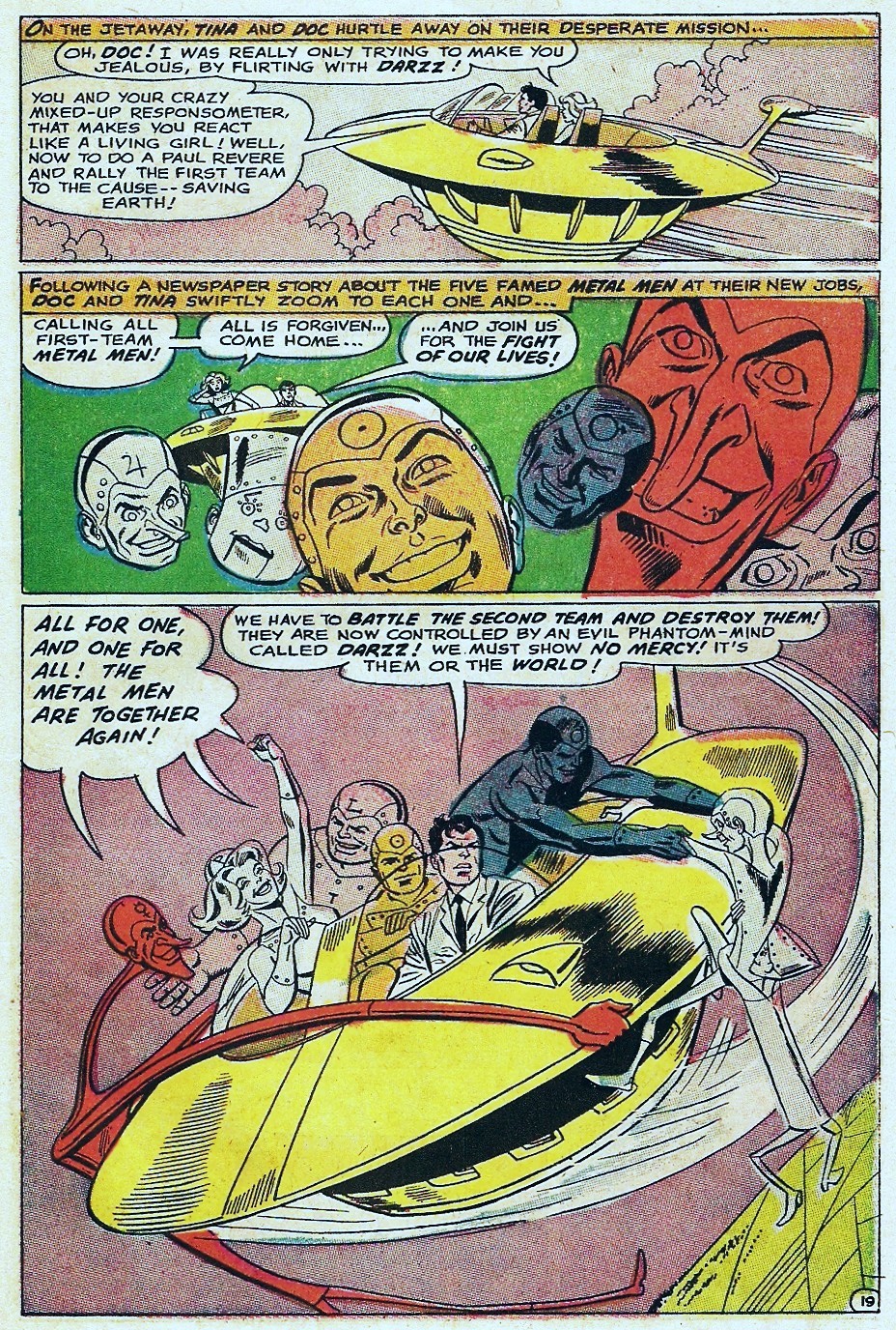 Read online Metal Men (1963) comic -  Issue #31 - 27
