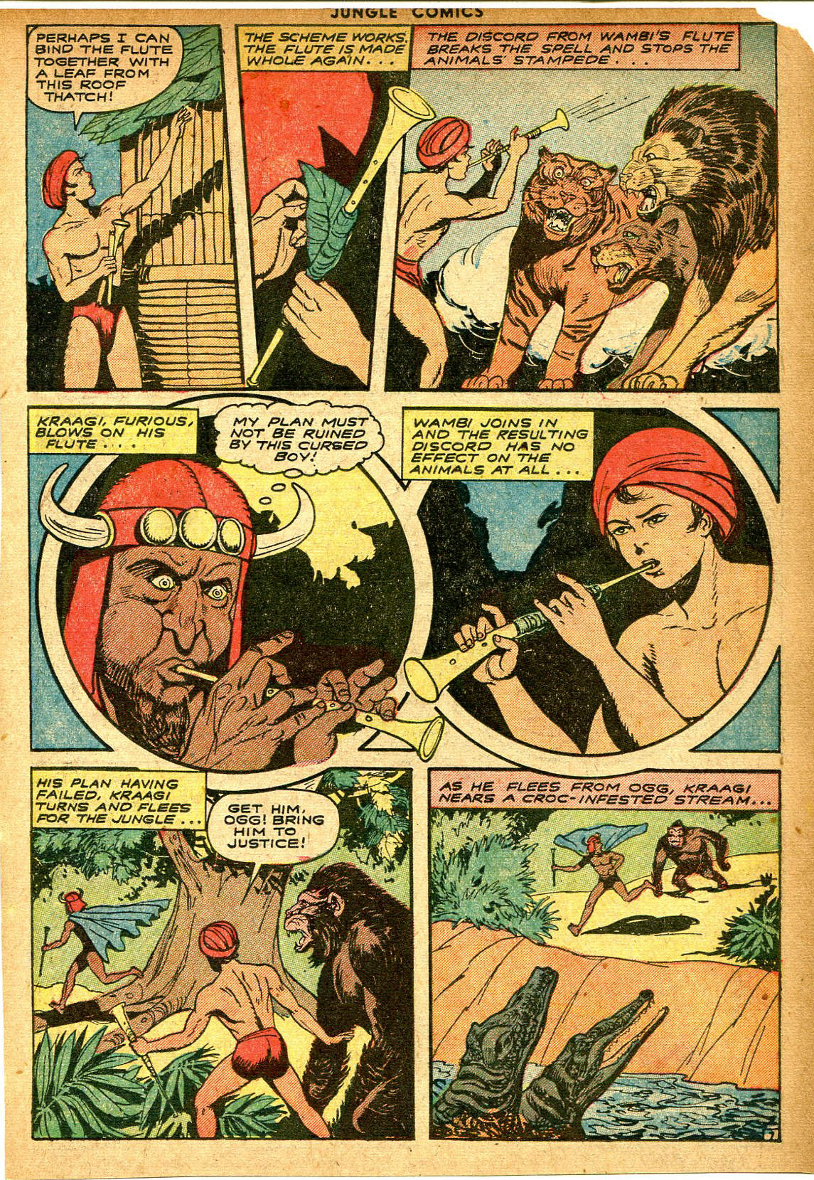 Read online Jungle Comics comic -  Issue #58 - 21