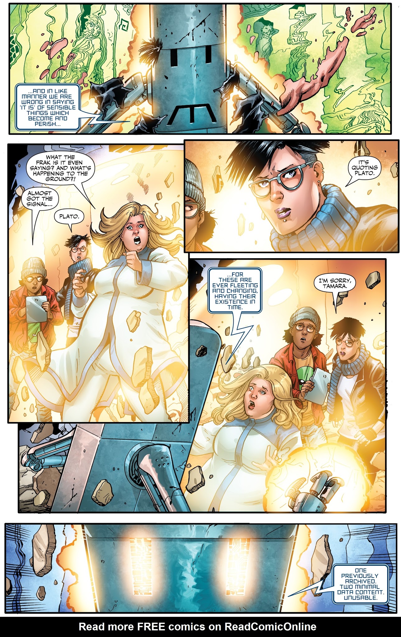 Read online Faith and the Future Force comic -  Issue #2 - 14