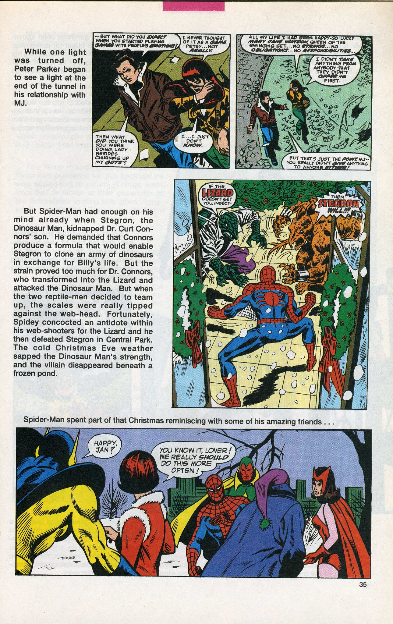 Read online Spider-Man Saga (1991) comic -  Issue #2 - 37