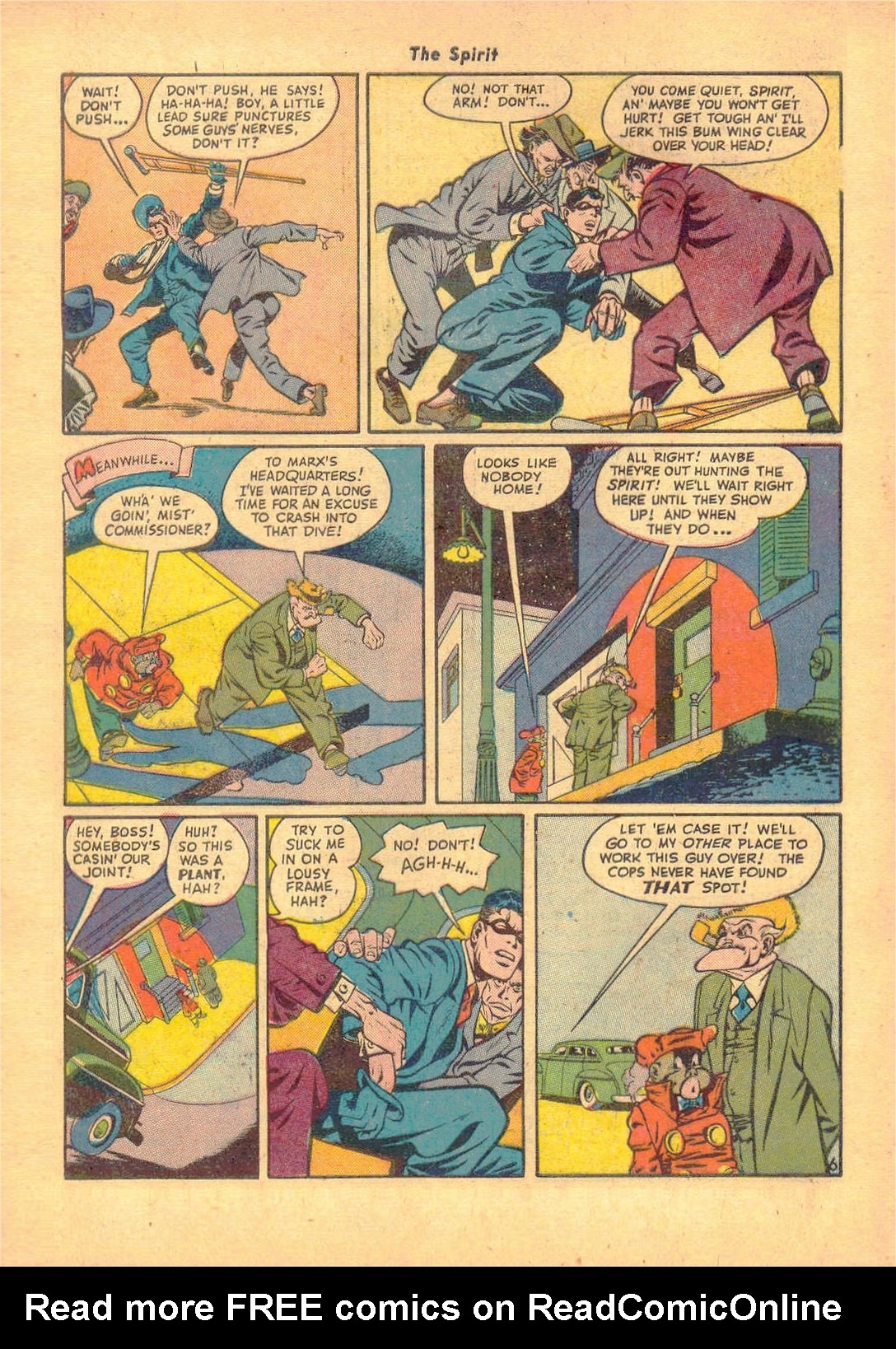 Read online The Spirit (1944) comic -  Issue #8 - 8