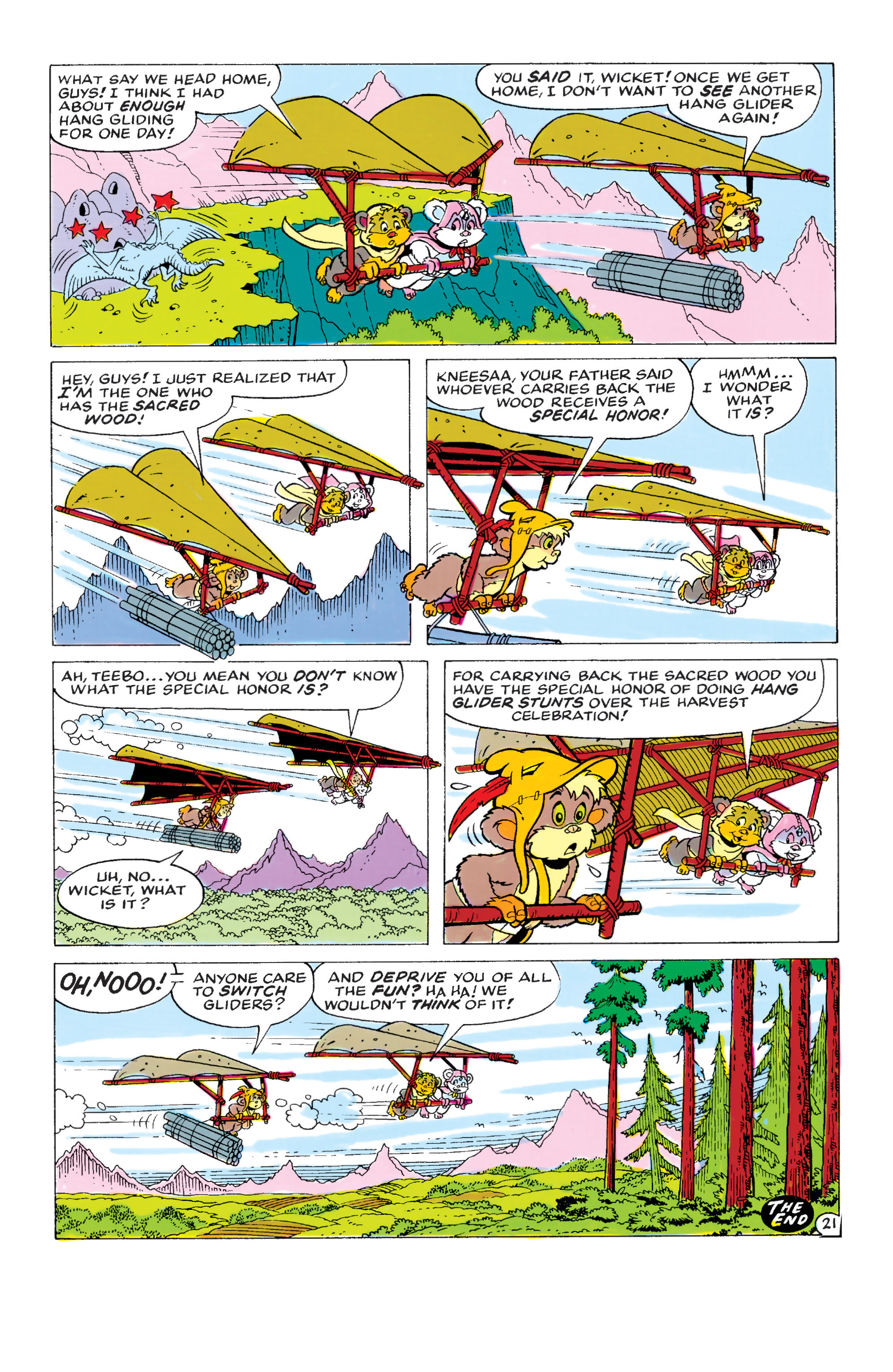 Read online Ewoks comic -  Issue #3 - 22