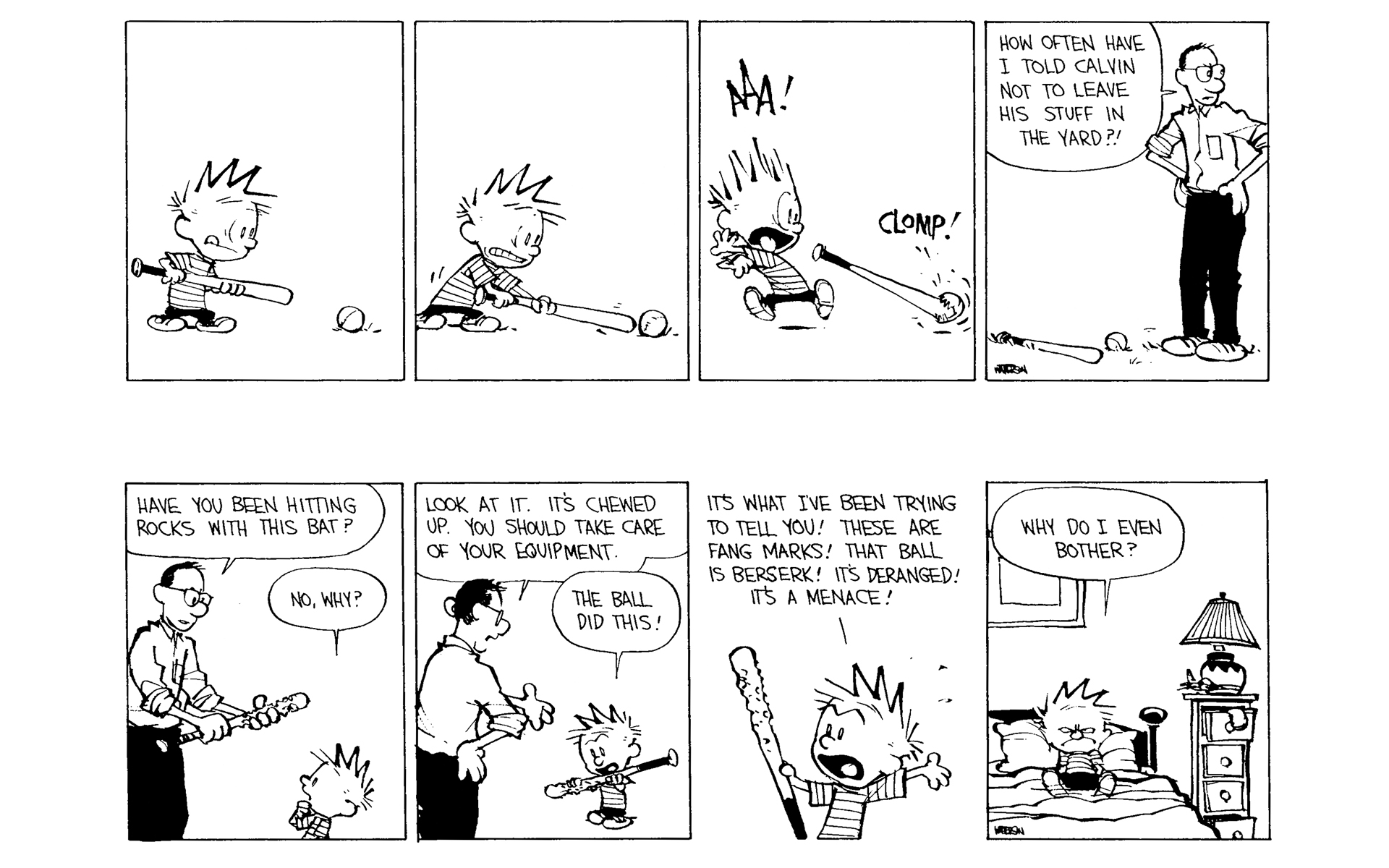 Read online Calvin and Hobbes comic -  Issue #11 - 34