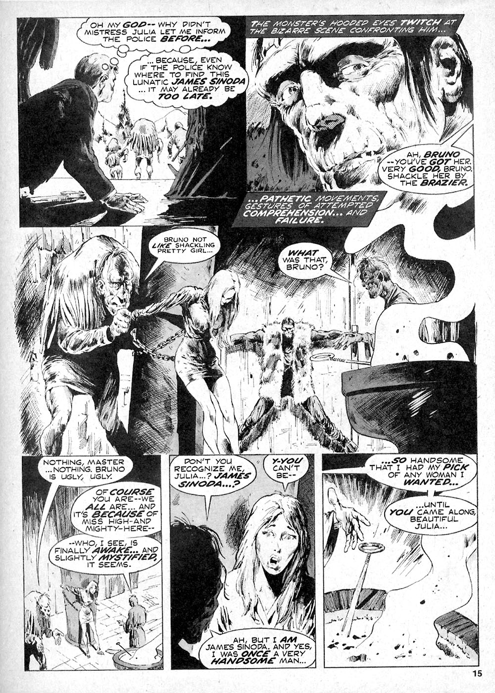 Read online Monsters Unleashed (1973) comic -  Issue #8 - 15