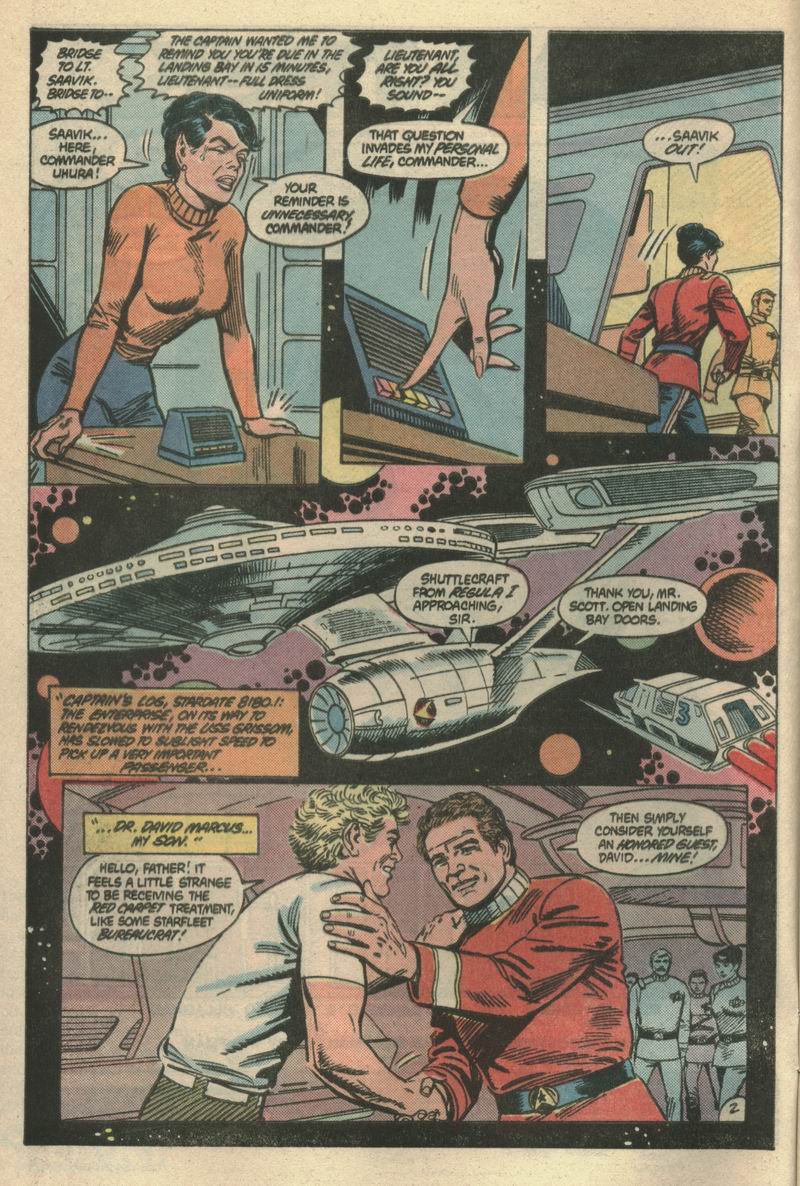 Read online Star Trek (1984) comic -  Issue #7 - 3