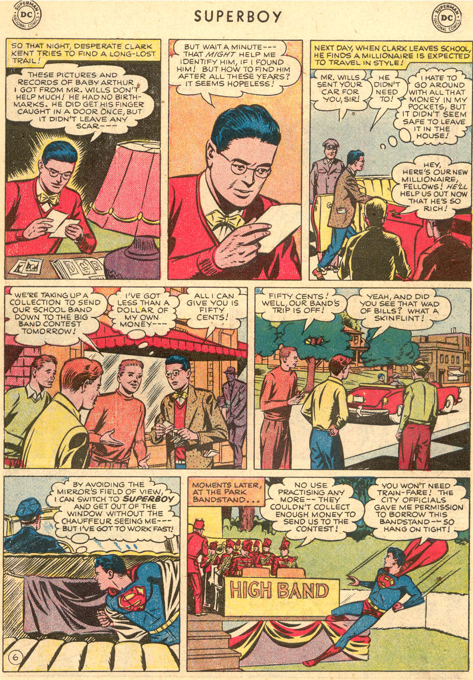 Read online Superboy (1949) comic -  Issue #23 - 7