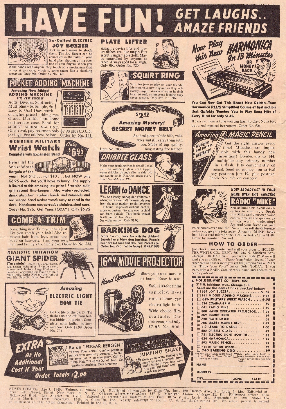Read online Suzie Comics comic -  Issue #68 - 2