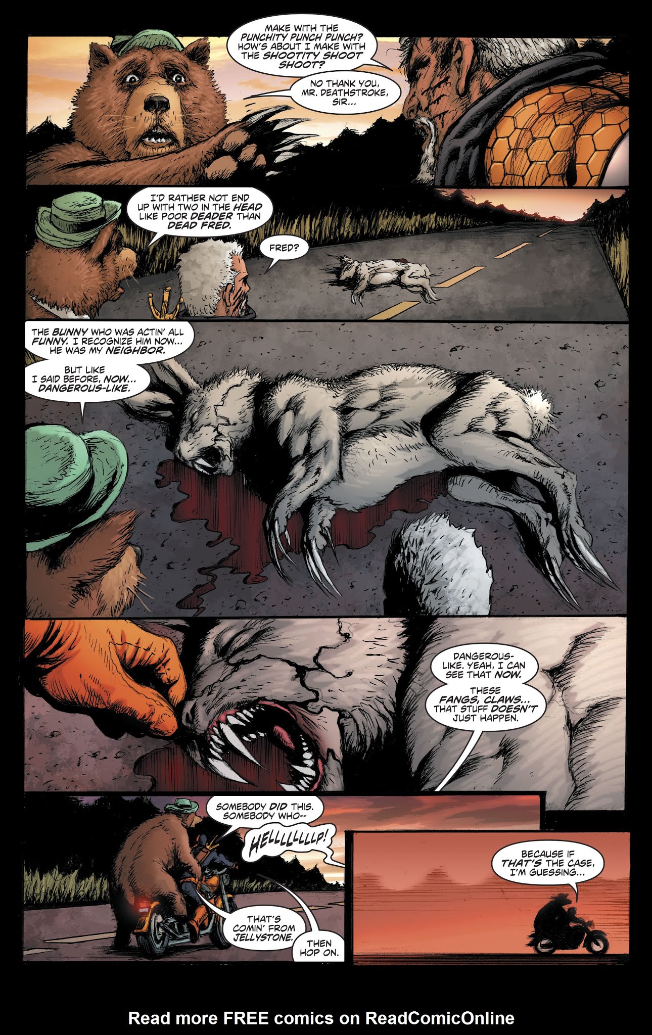 Read online Deathstroke/Yogi Bear Special comic -  Issue # Full - 18