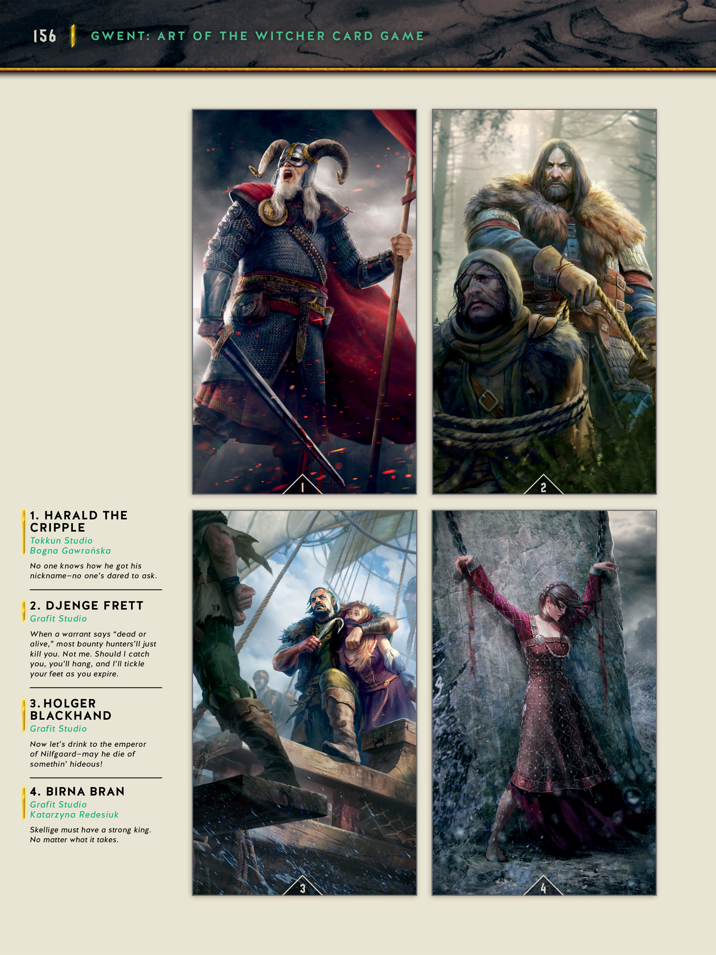 Read online Gwent: Art of the Witcher Card Game comic -  Issue # TPB (Part 2) - 42