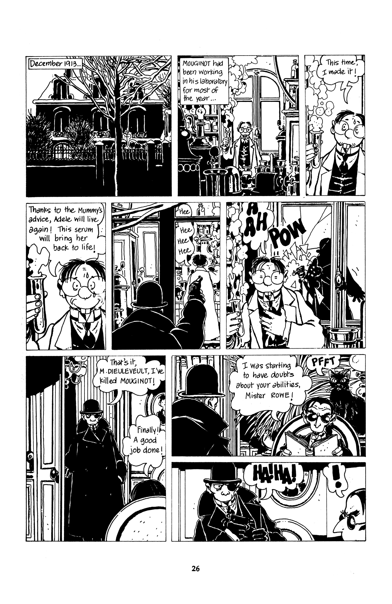 Read online The Extraordinary Adventures of Adele Blanc-Sec comic -  Issue #4 - 51