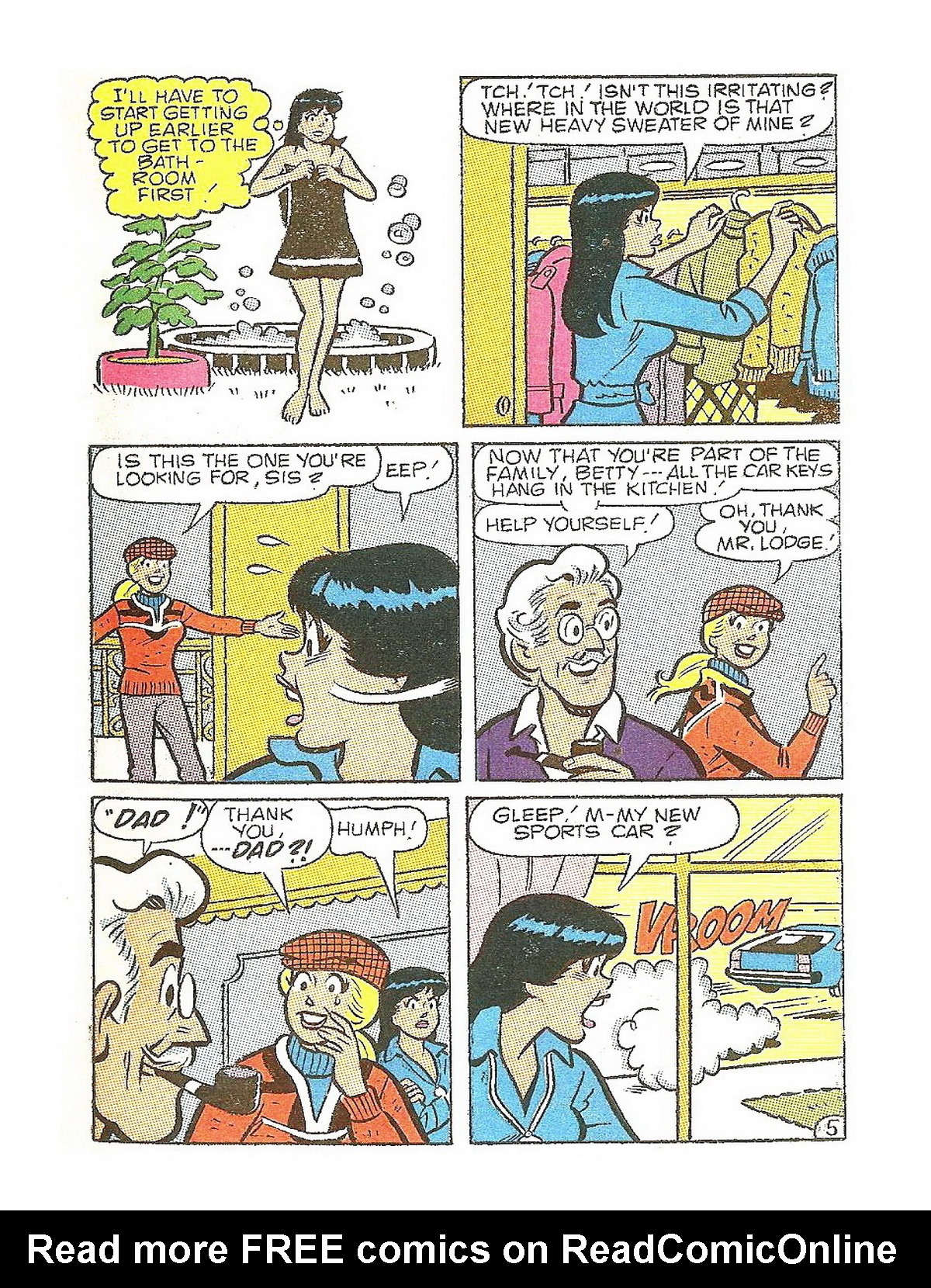 Read online Betty and Veronica Digest Magazine comic -  Issue #29 - 38