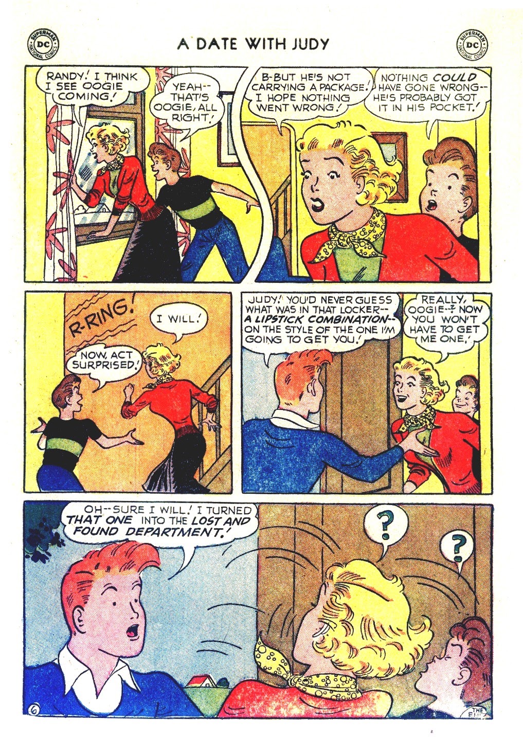 Read online A Date with Judy comic -  Issue #38 - 8