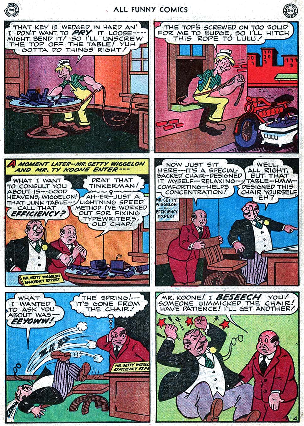 Read online All Funny Comics comic -  Issue #13 - 36