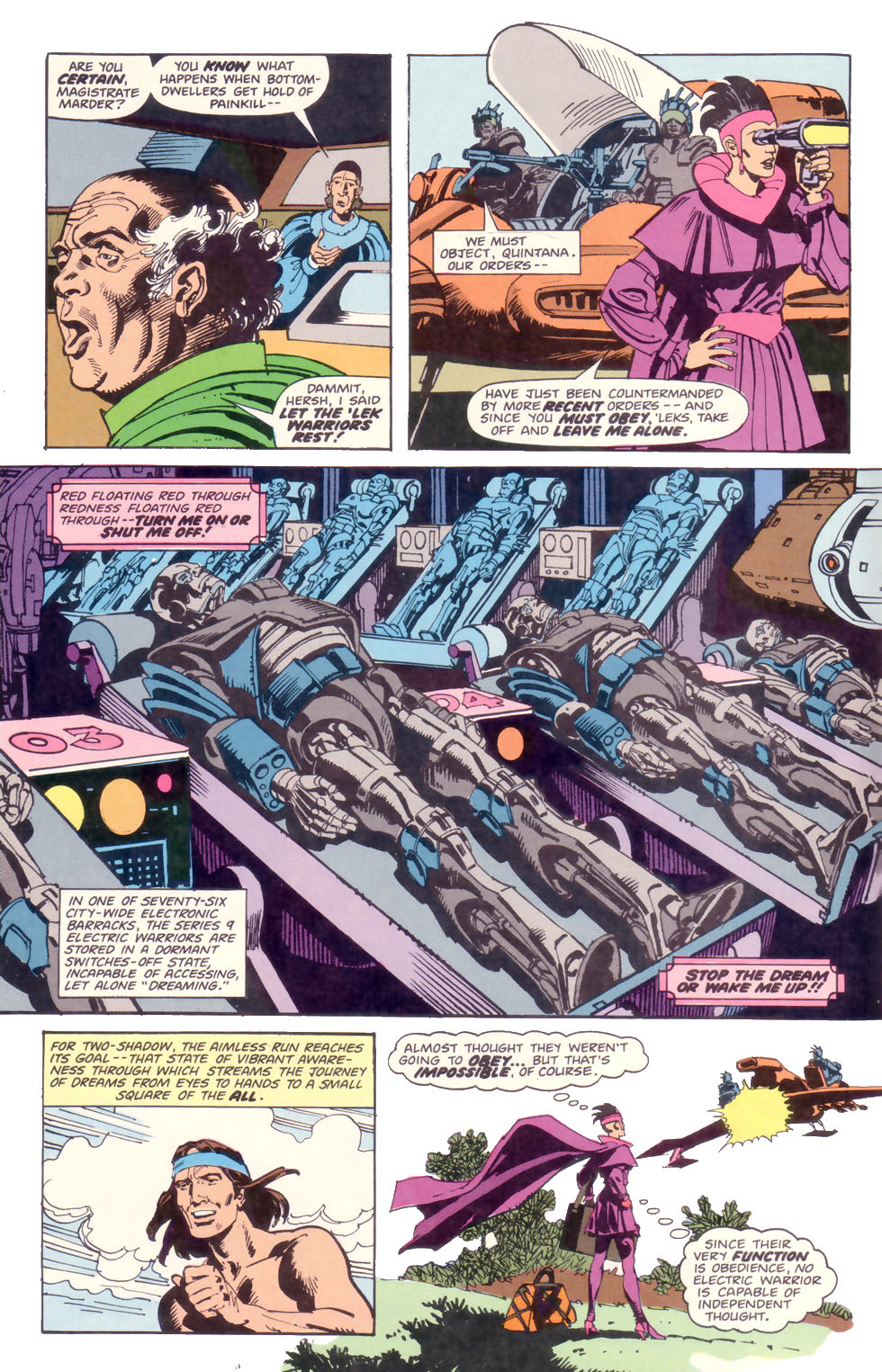 Read online Electric Warrior comic -  Issue #1 - 8