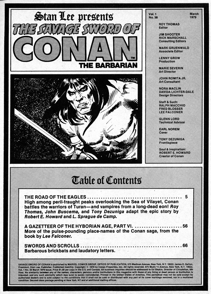 The Savage Sword Of Conan issue 38 - Page 3