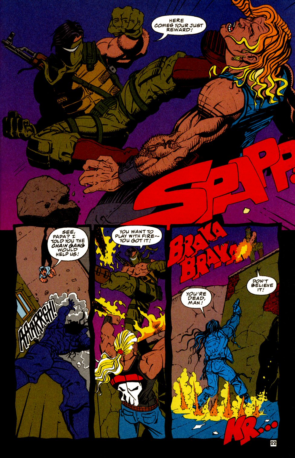 Read online Chain Gang War comic -  Issue #9 - 23