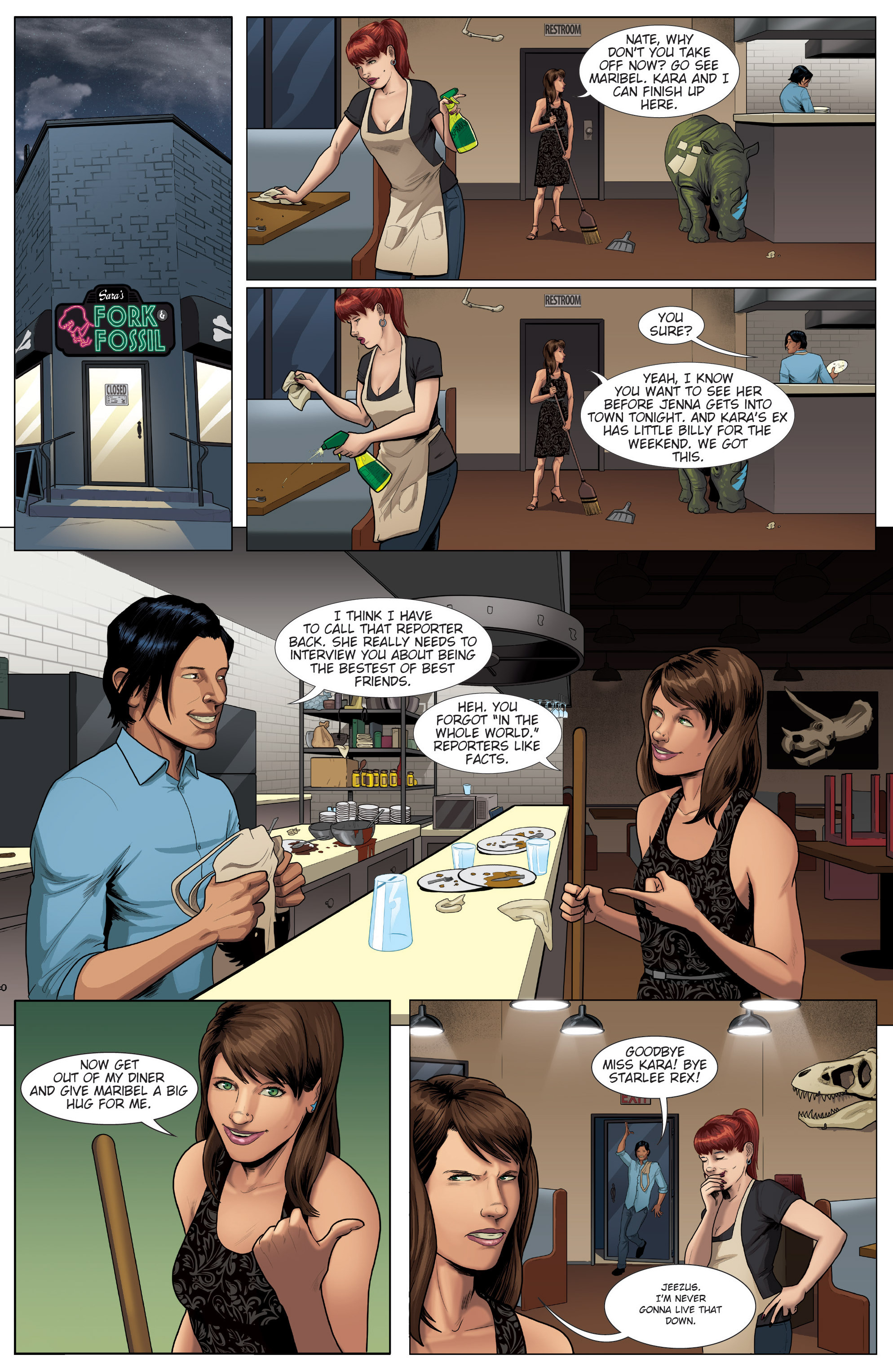 Read online Voracious comic -  Issue #4 - 16
