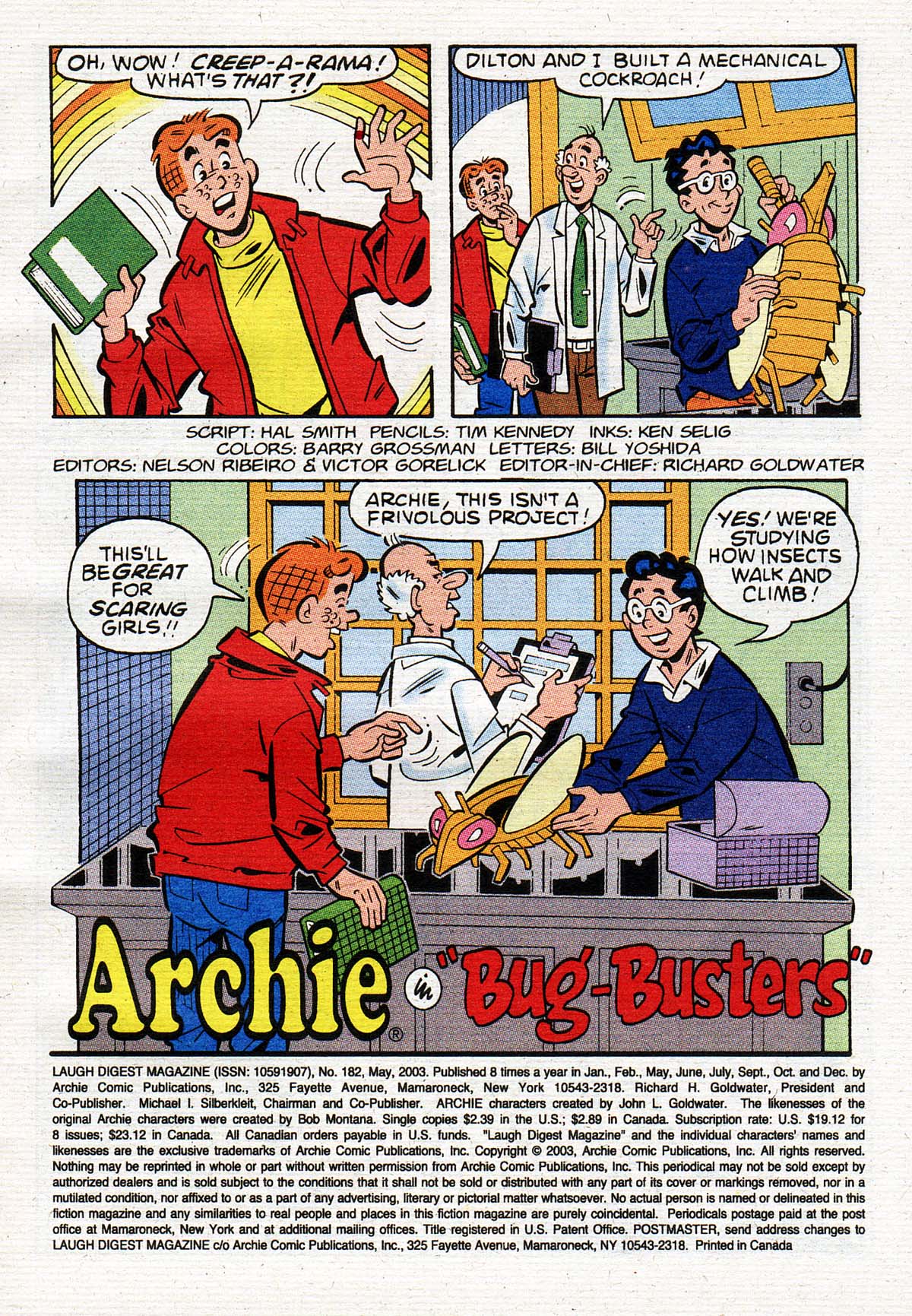 Read online Laugh Comics Digest comic -  Issue #182 - 2