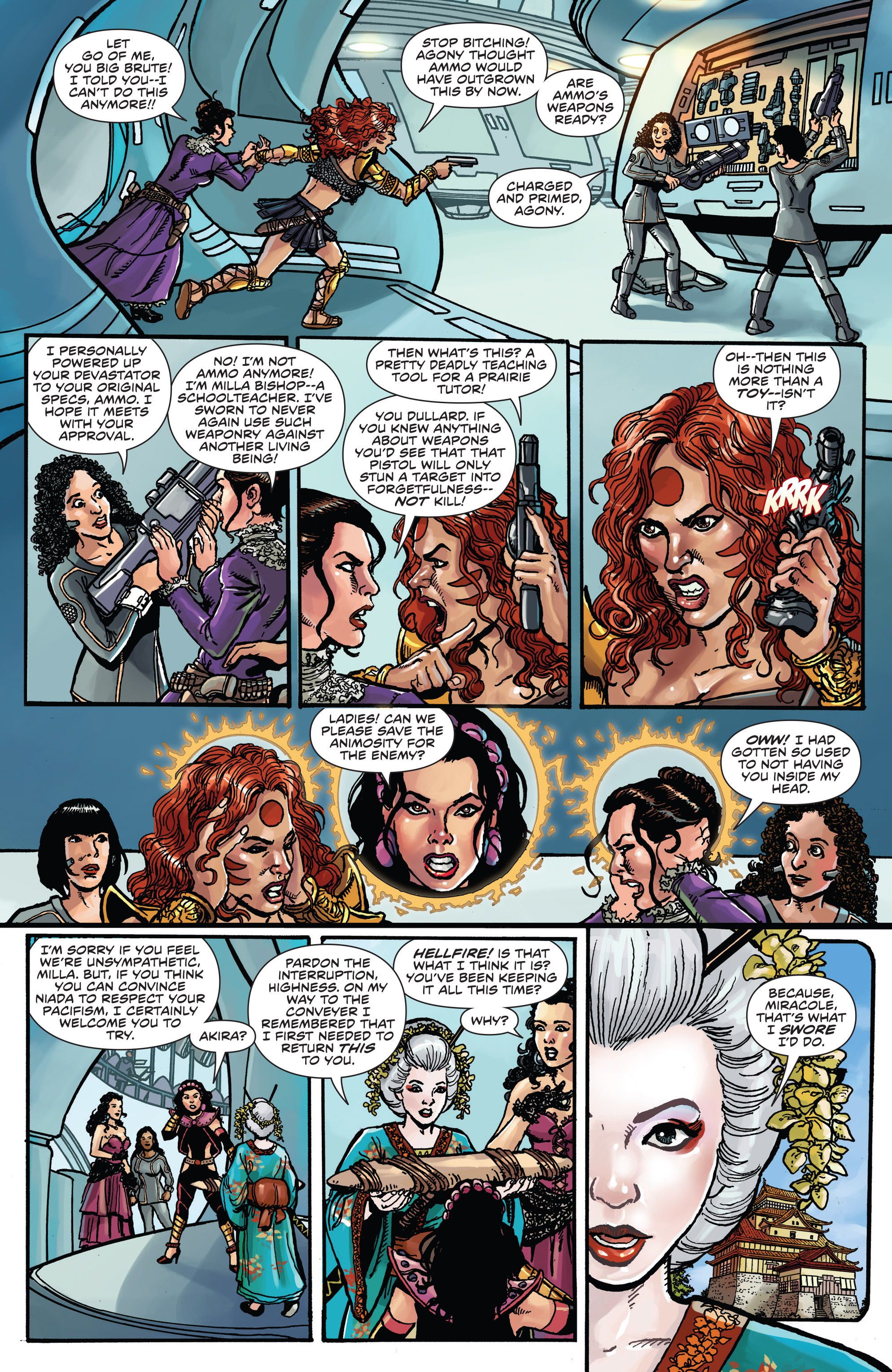 Read online George Pérez's Sirens comic -  Issue #2 - 9