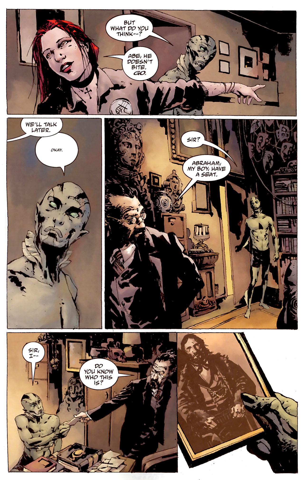 Read online Abe Sapien: The Drowning comic -  Issue #1 - 16