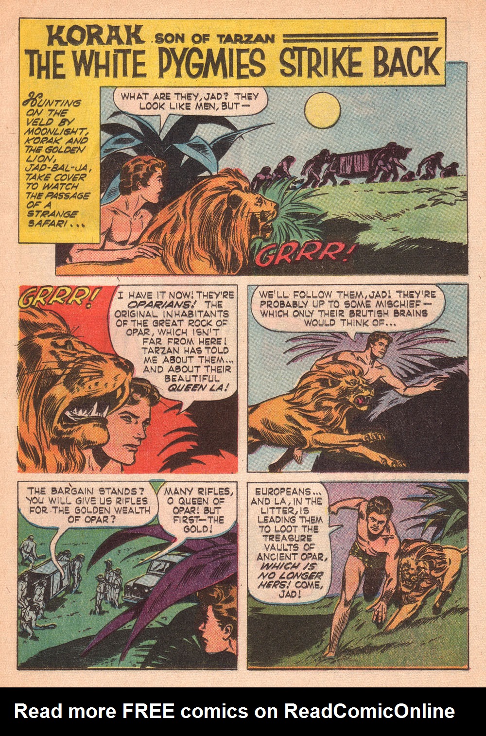 Read online Korak, Son of Tarzan (1964) comic -  Issue #11 - 25