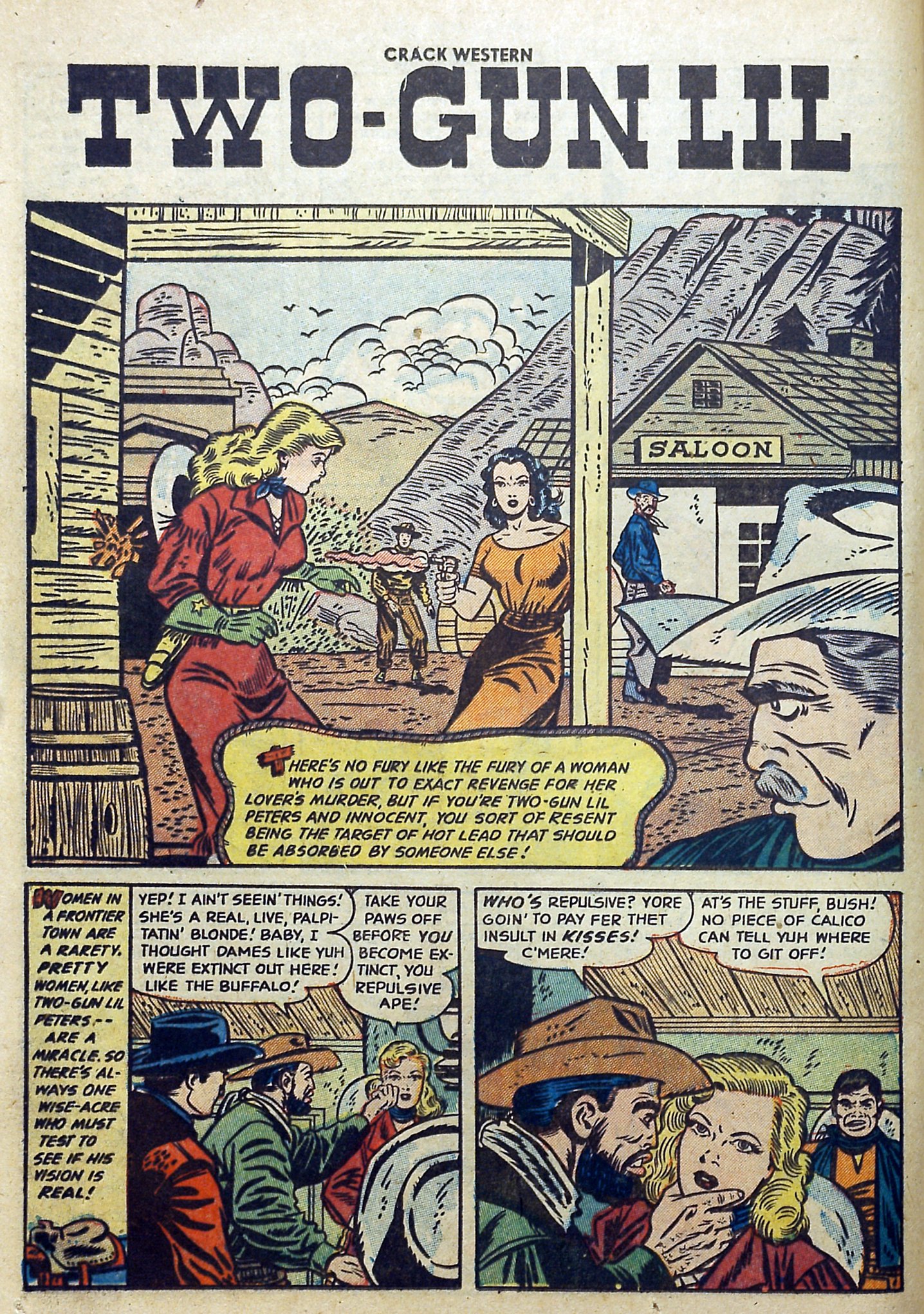 Read online Crack Western comic -  Issue #82 - 12