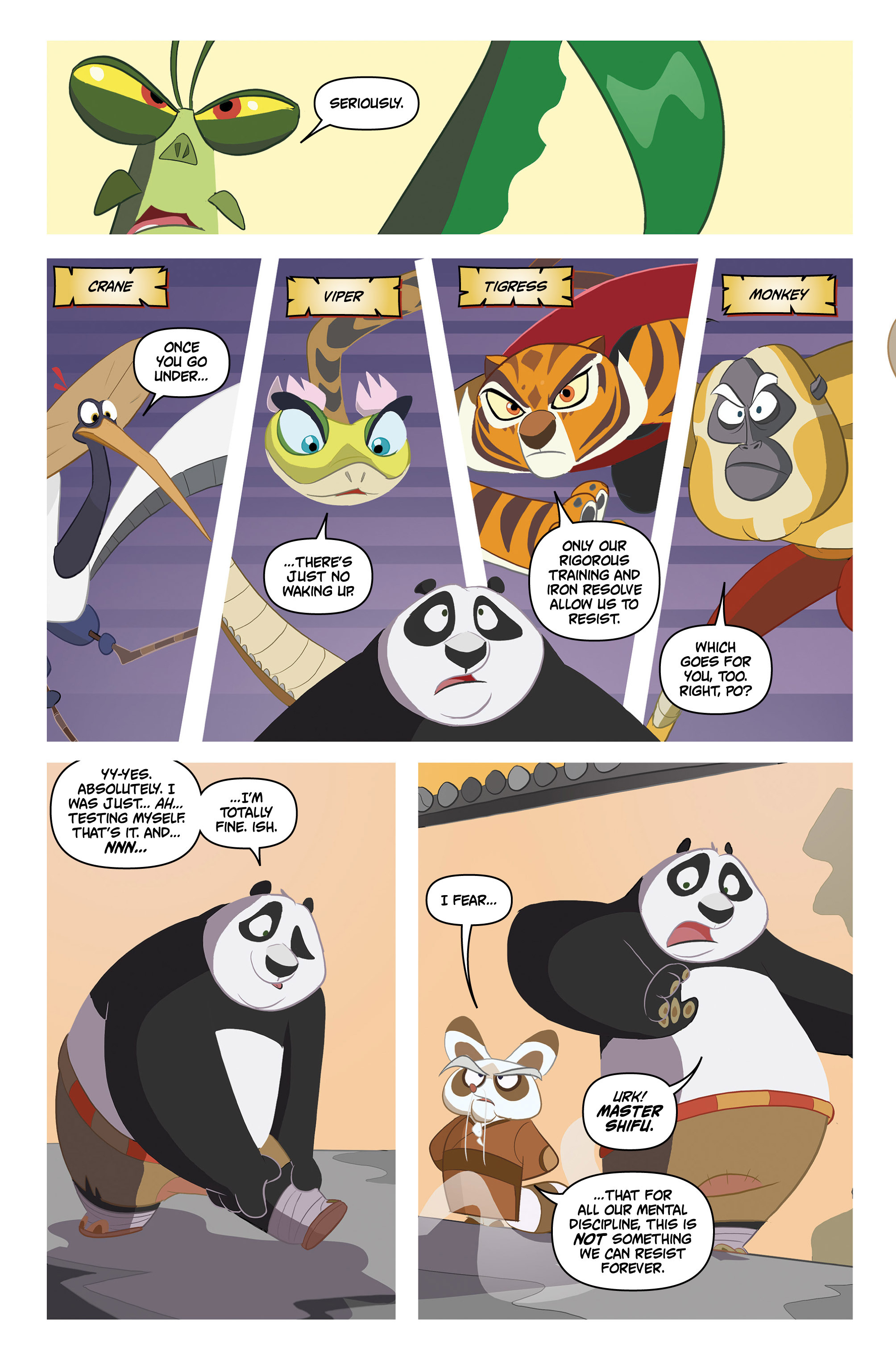 Read online DreamWorks Kung Fu Panda comic -  Issue #1 - 10