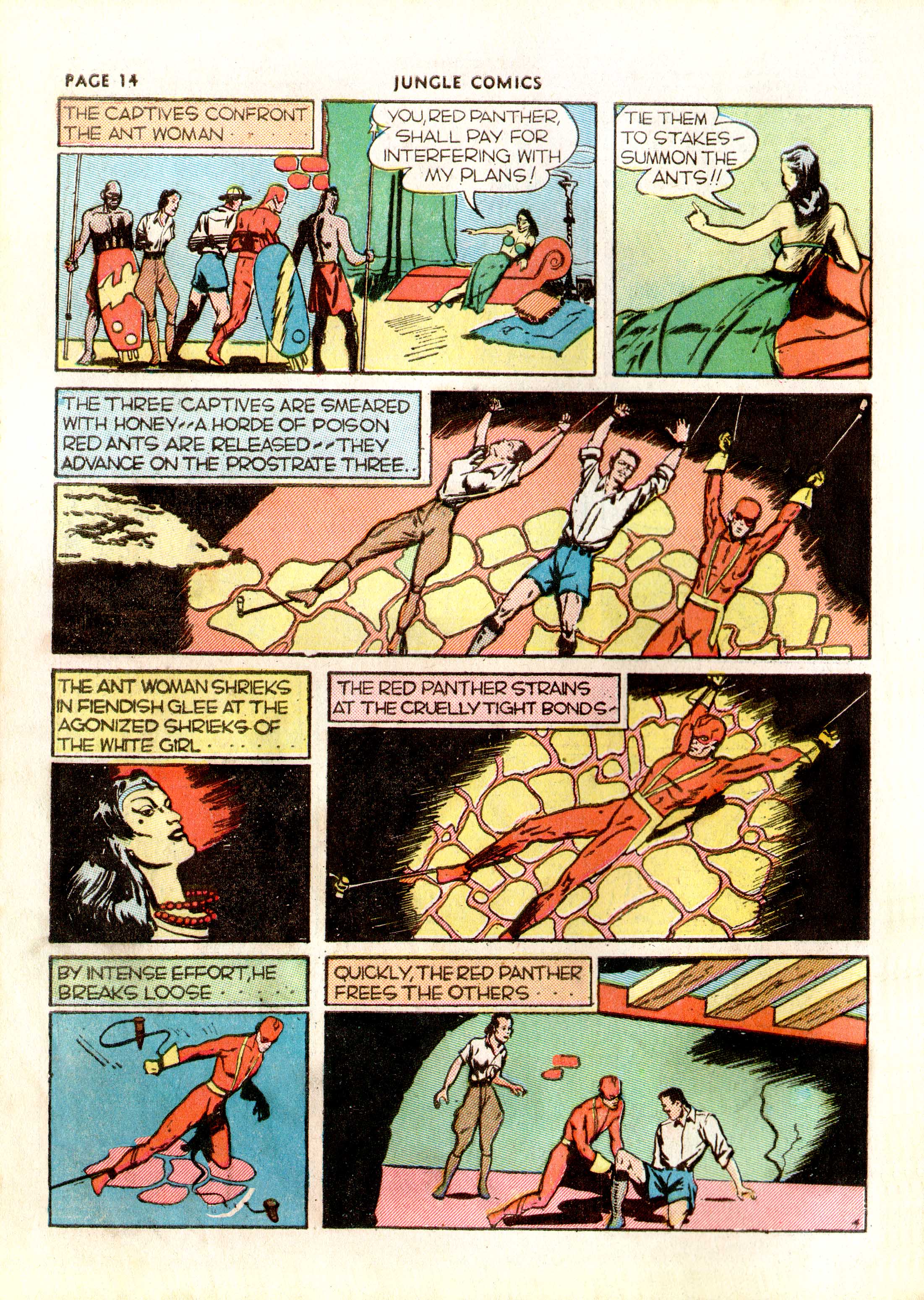 Read online Jungle Comics comic -  Issue #5 - 17