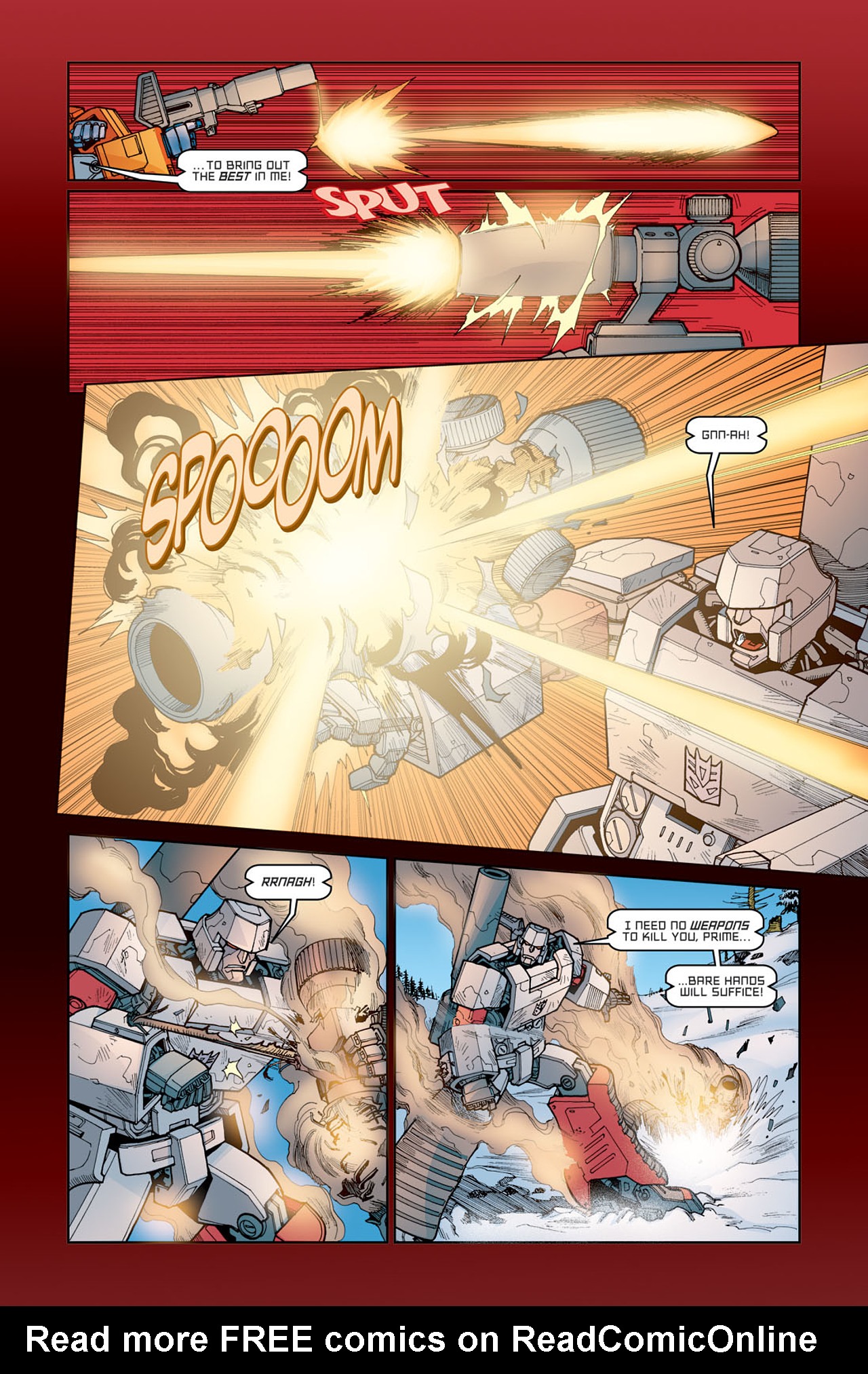 Read online The Transformers: Escalation comic -  Issue #5 - 10