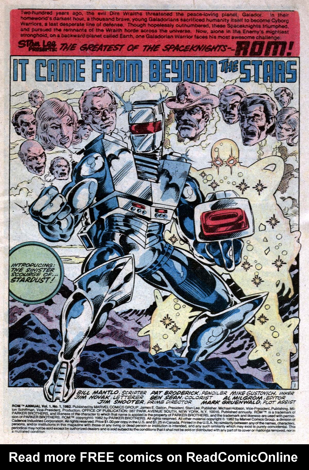 Read online ROM (1979) comic -  Issue # _Annual 1 - 2