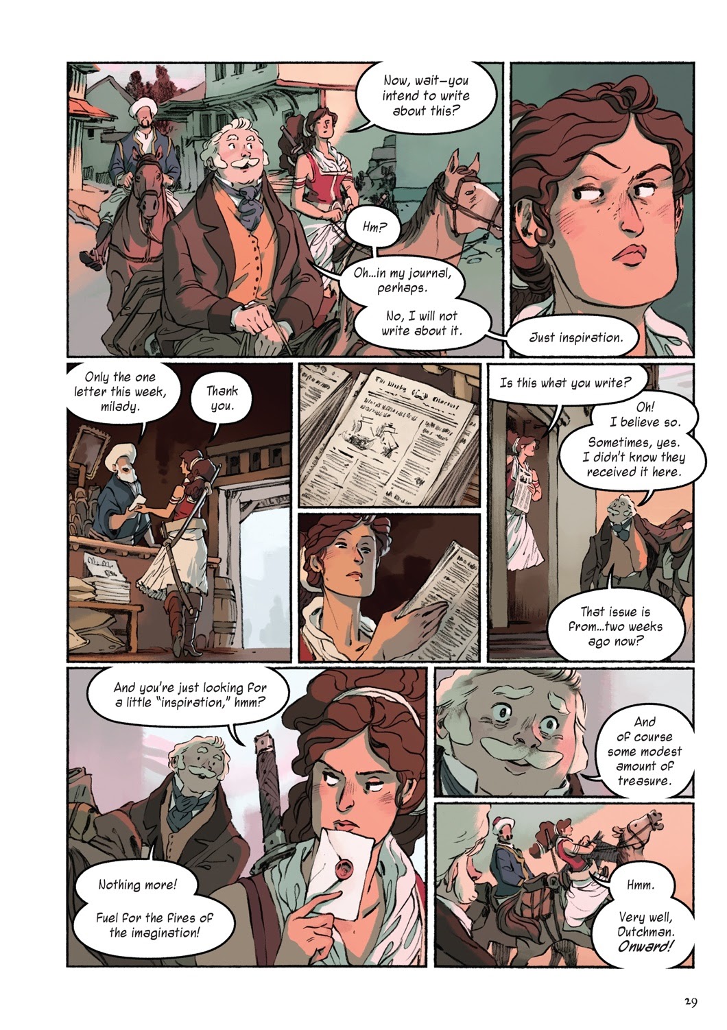 Read online Delilah Dirk and the Pillars of Hercules comic -  Issue # TPB (Part 1) - 32
