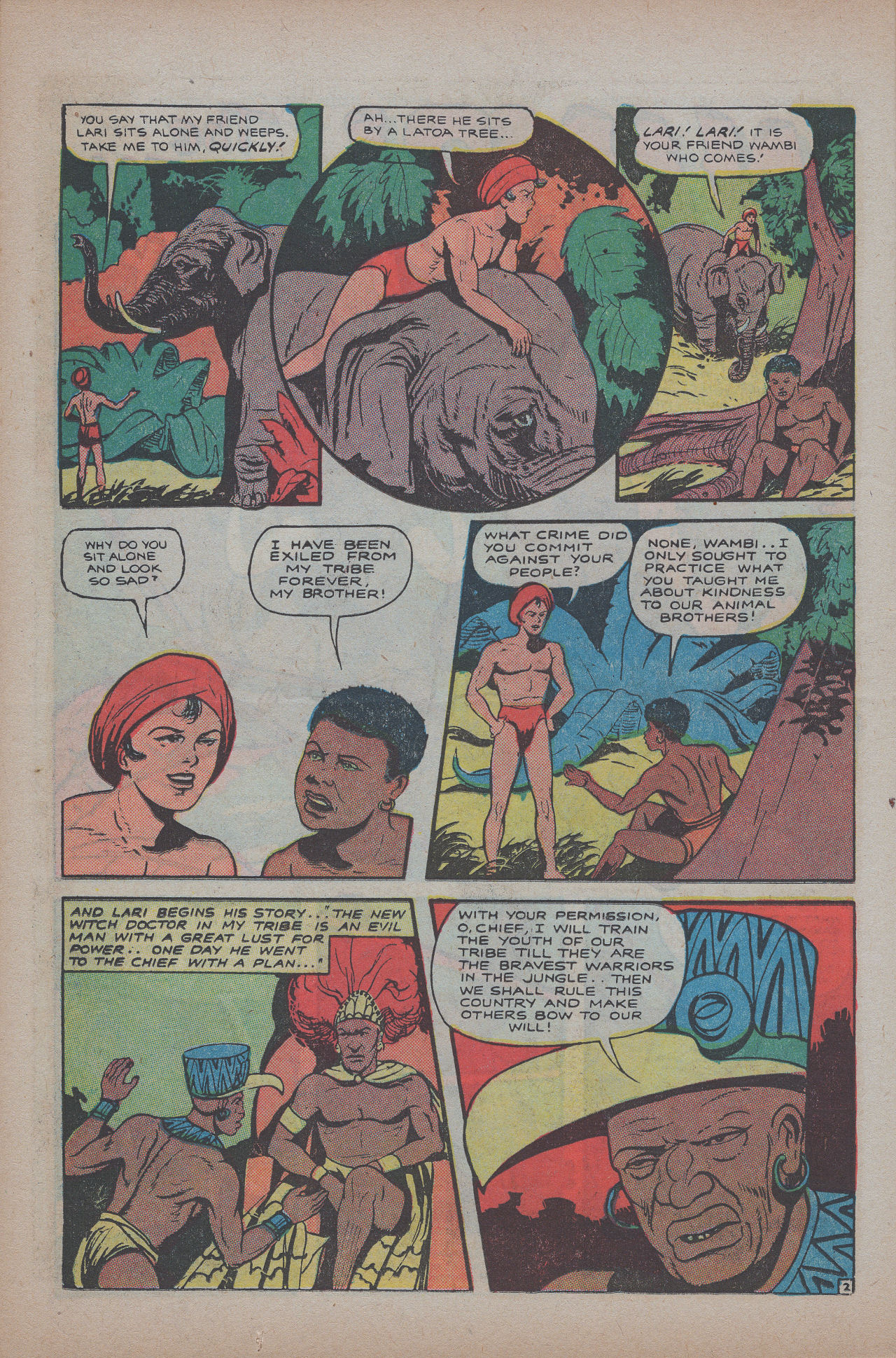 Read online Jungle Comics comic -  Issue #127 - 36