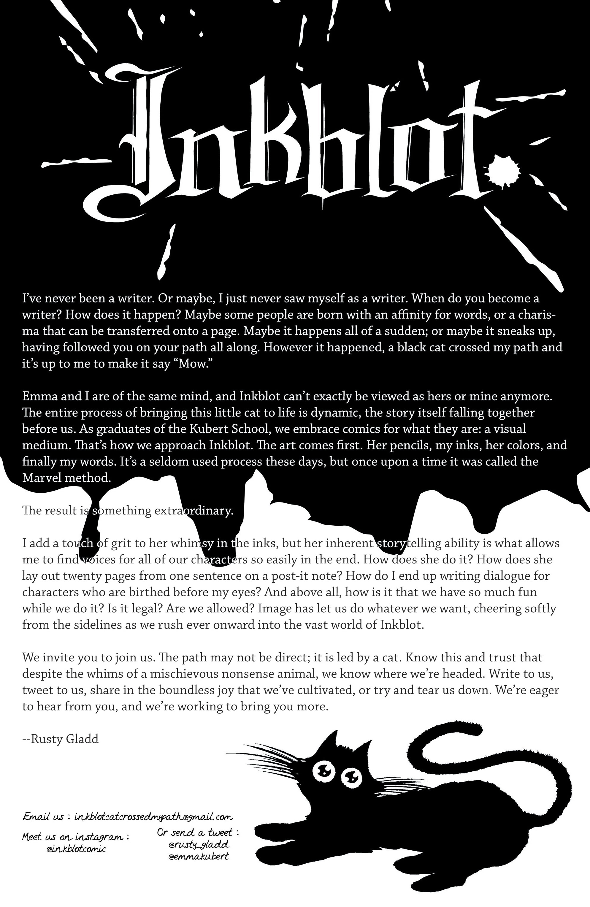 Read online Inkblot comic -  Issue #1 - 22