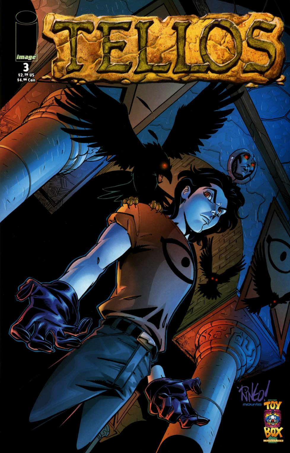 Read online Tellos (1999) comic -  Issue #3 - 1
