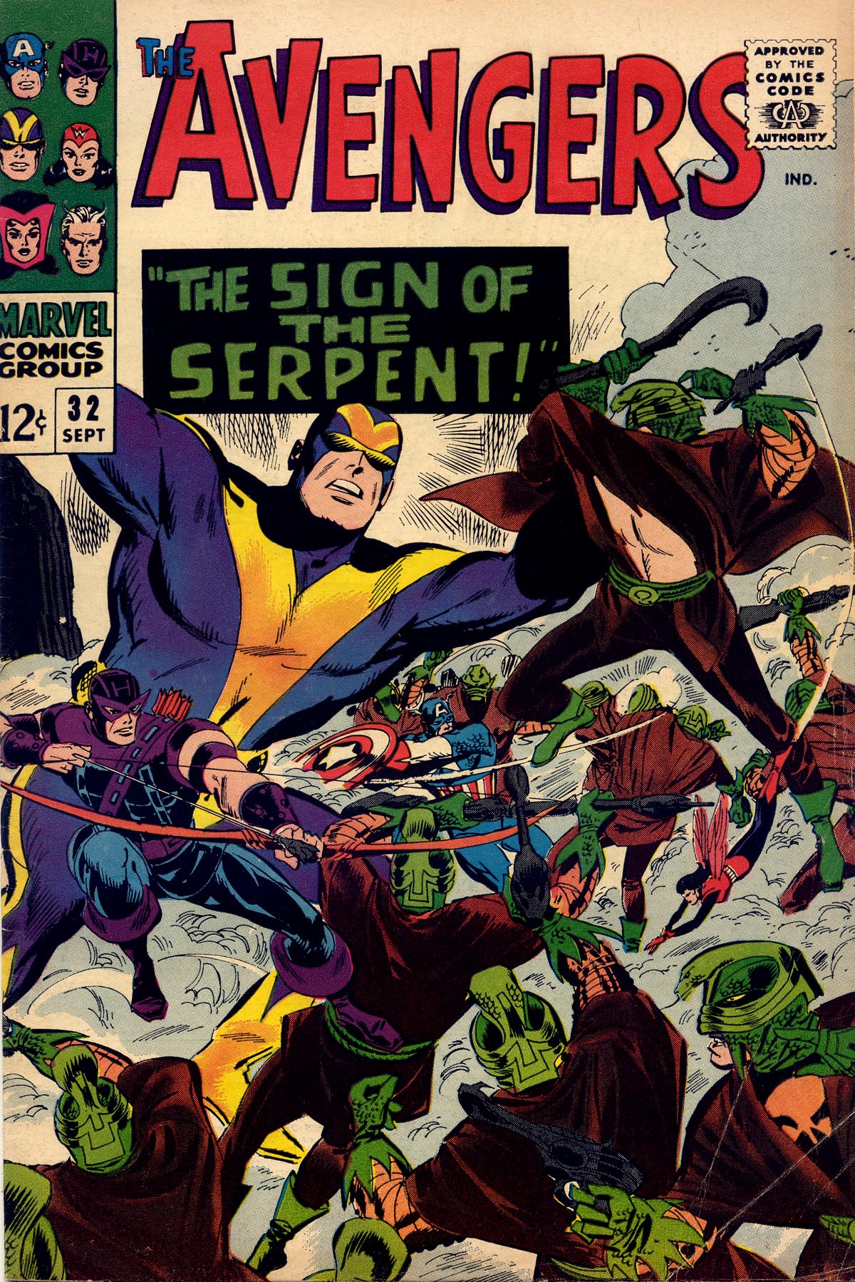 Read online The Avengers (1963) comic -  Issue #32 - 1