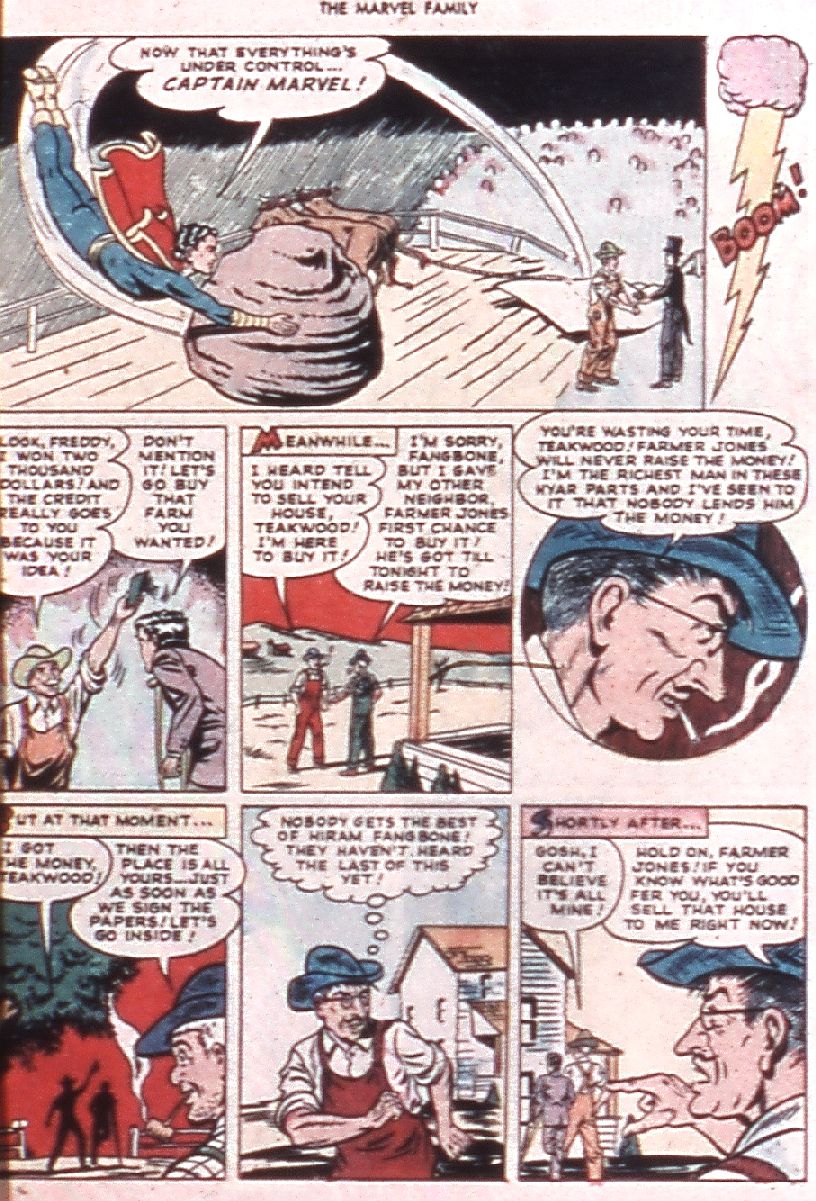 Read online The Marvel Family comic -  Issue #28 - 21