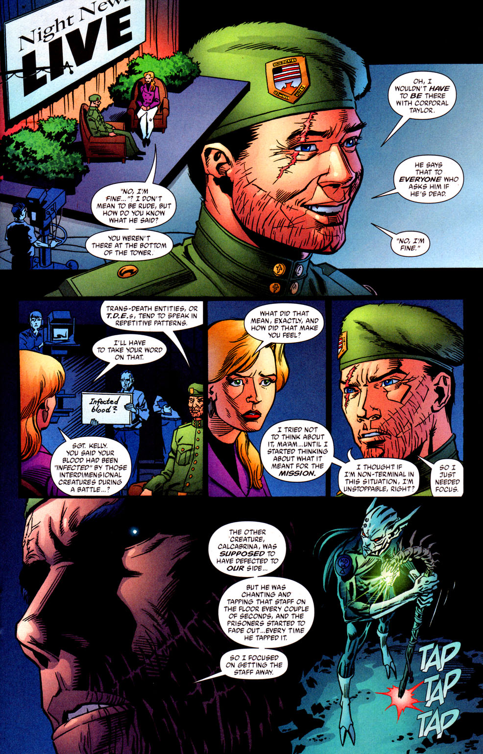 Read online Human Defense Corps comic -  Issue #6 - 10