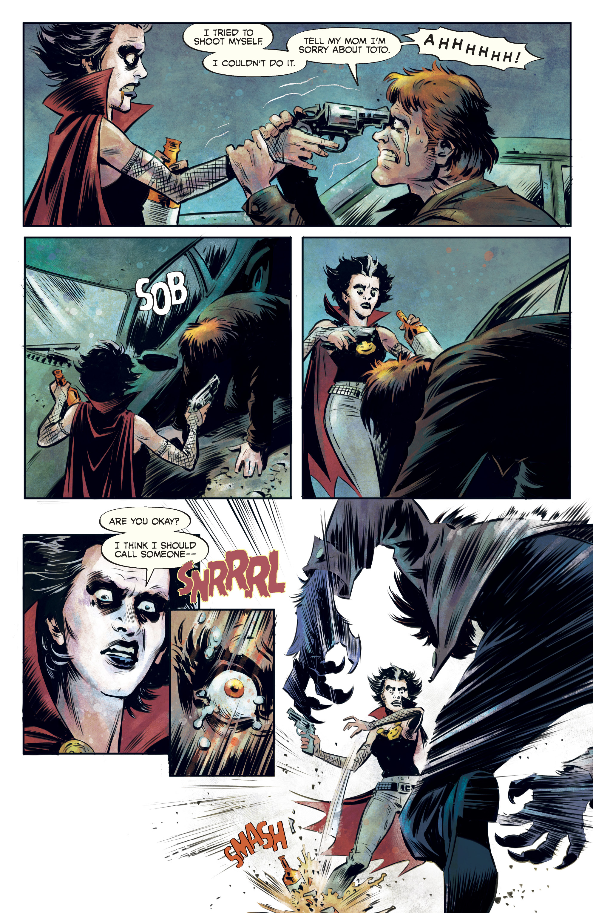 Read online Count Crowley: Reluctant Midnight Monster Hunter comic -  Issue #1 - 5