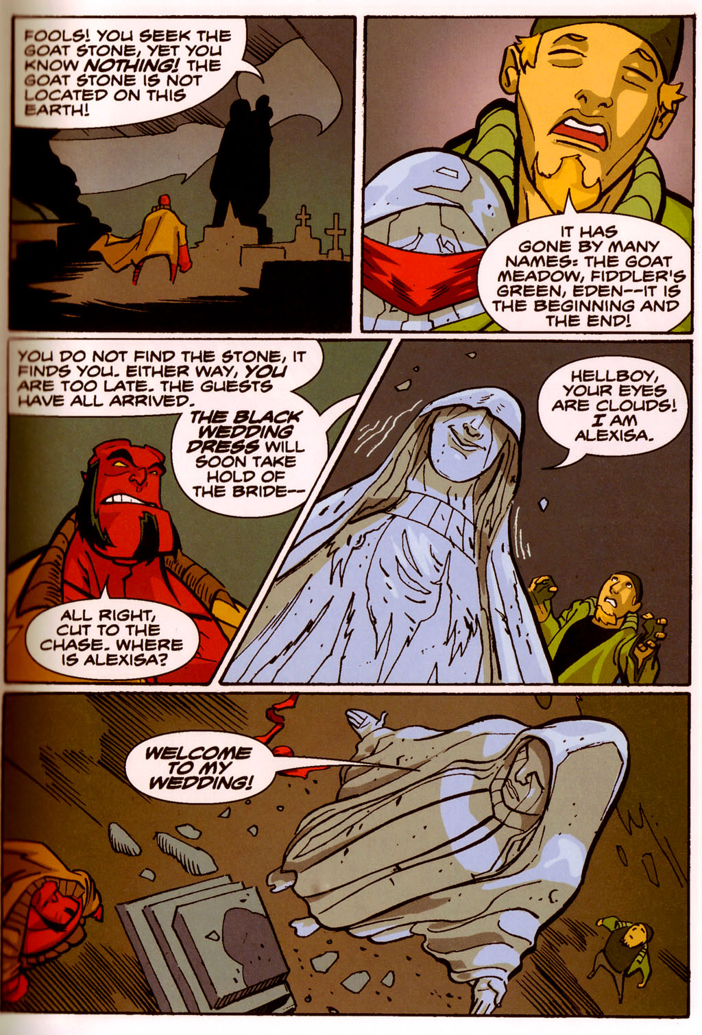 Read online Hellboy Animated: The Black Wedding comic -  Issue # TPB - 38