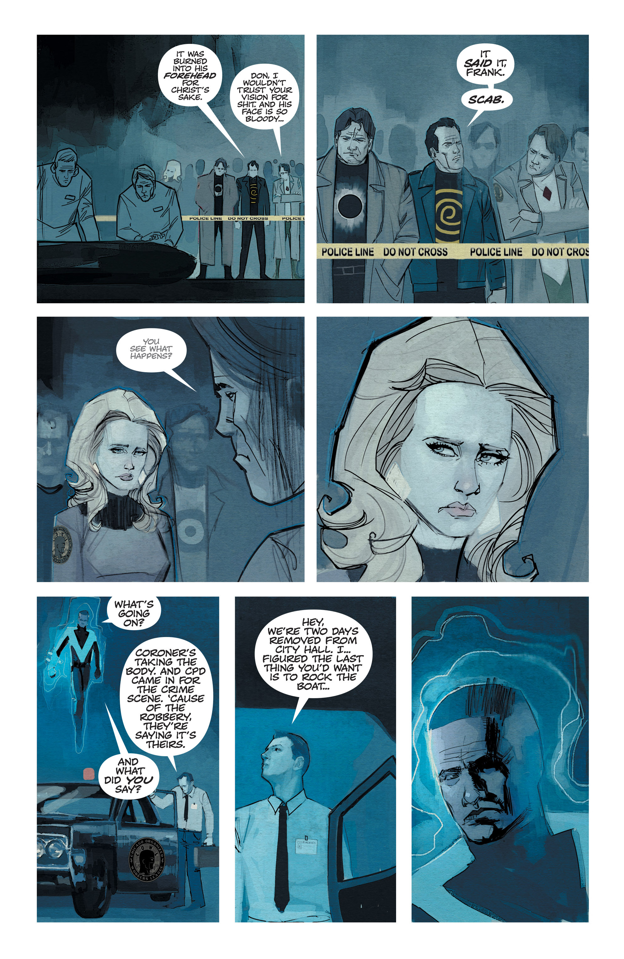 Read online C.O.W.L. comic -  Issue #7 - 13