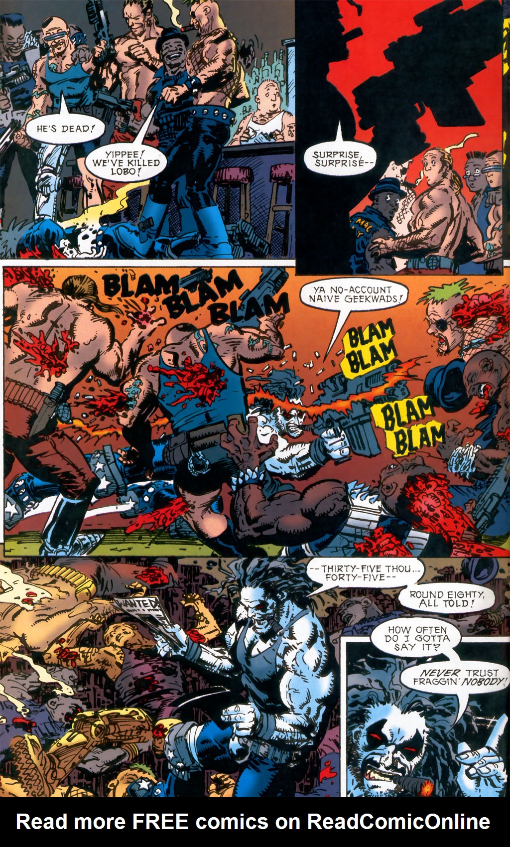 Read online Lobo: Bounty Hunting for Fun and Profit comic -  Issue # Full - 42