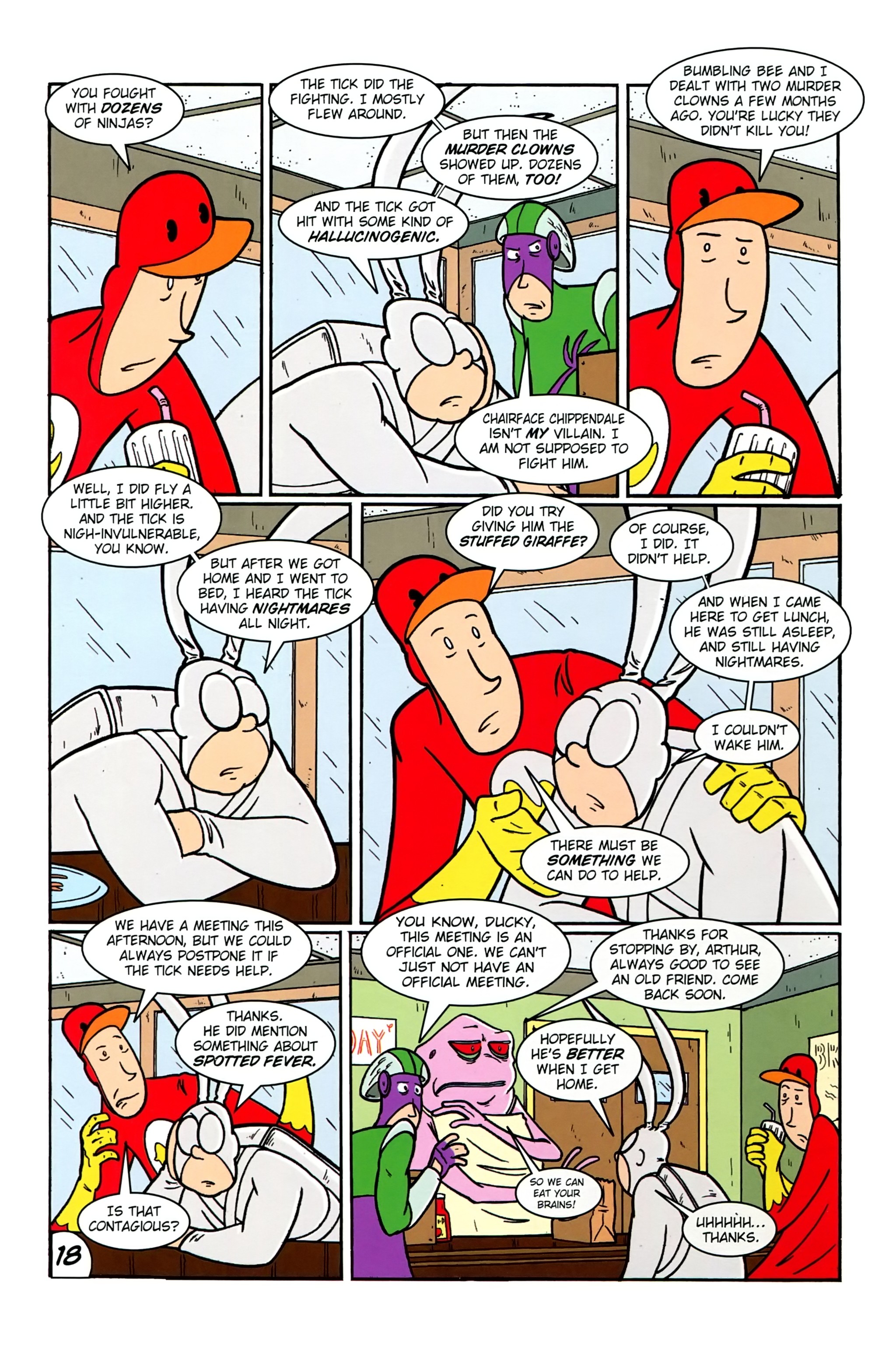 Read online The Tick 2017 comic -  Issue #1 - 19