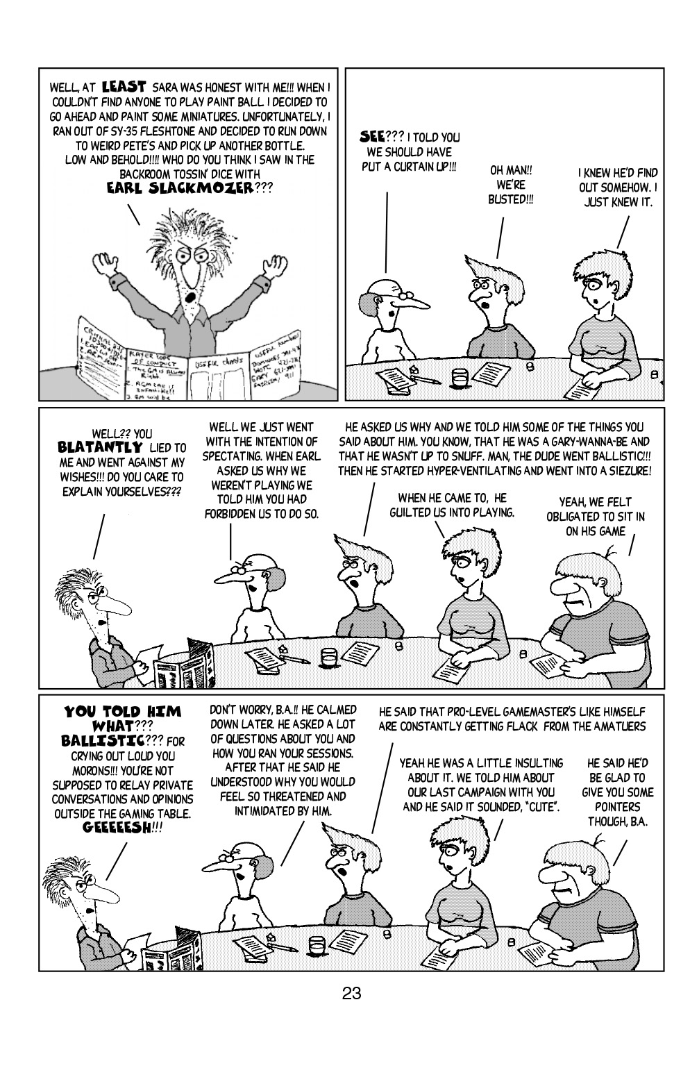 Read online Knights of the Dinner Table comic -  Issue #9 - 25