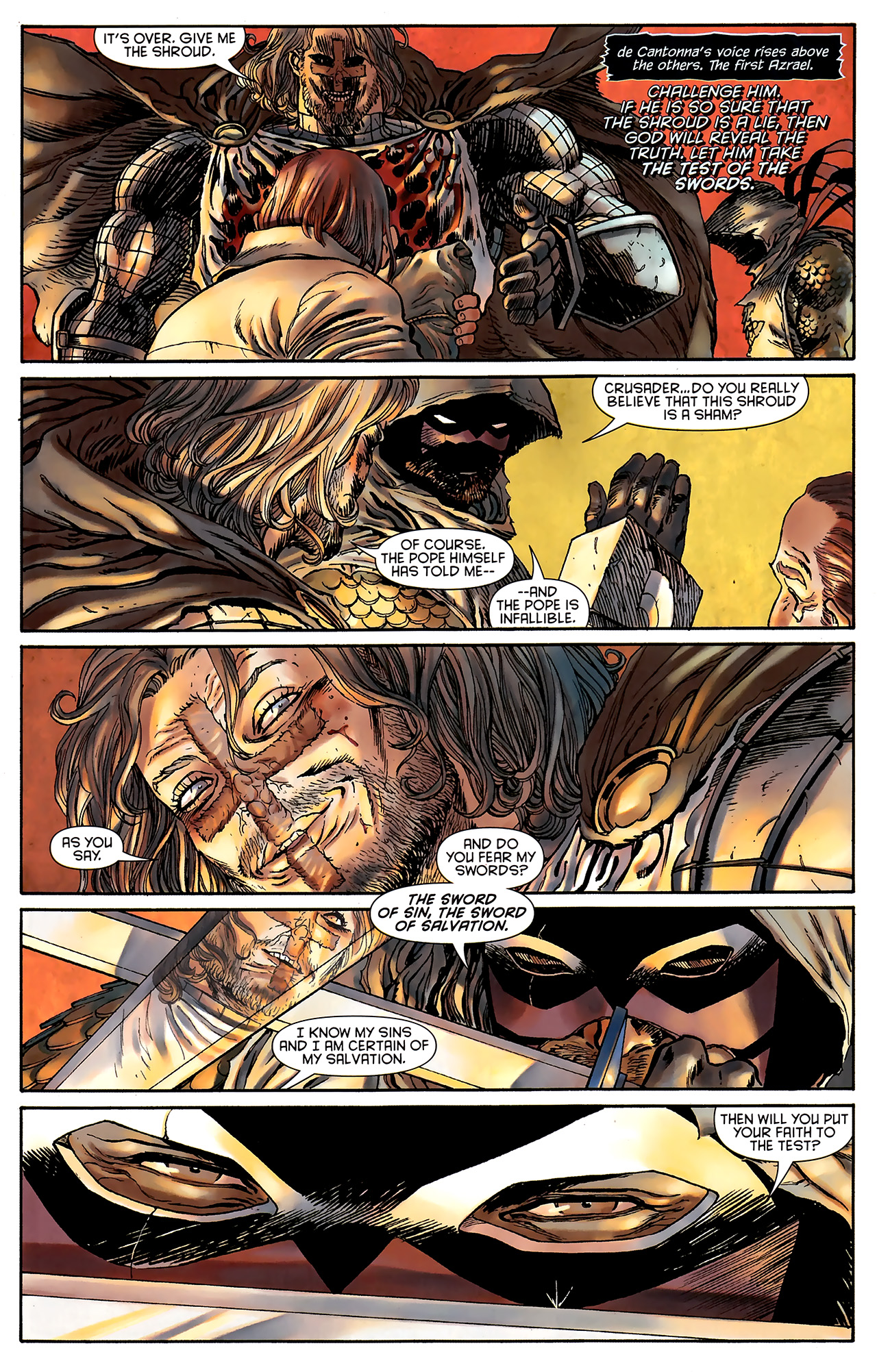 Read online Azrael (2009) comic -  Issue #13 - 17